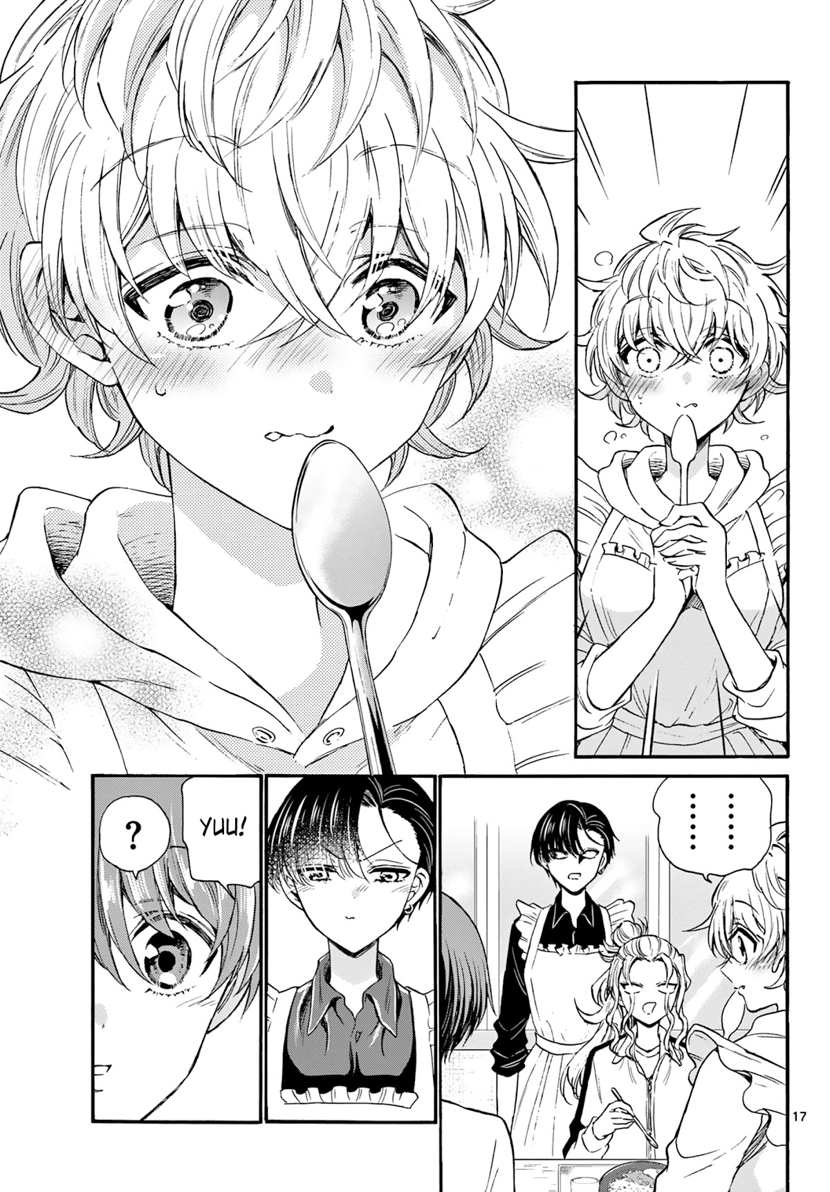 Mikadono Sanshimai wa Angai, Choroi chapter 28 page 17