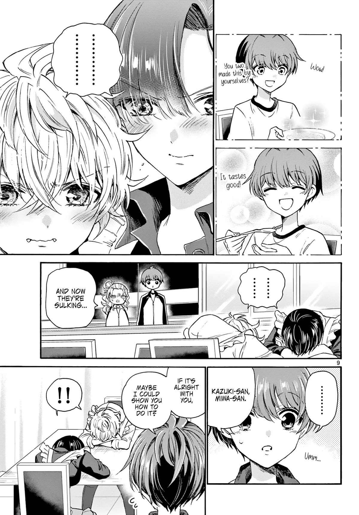 Mikadono Sanshimai wa Angai, Choroi chapter 28 page 9