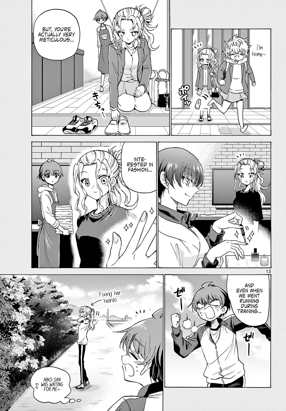 Mikadono Sanshimai wa Angai, Choroi chapter 29 page 13