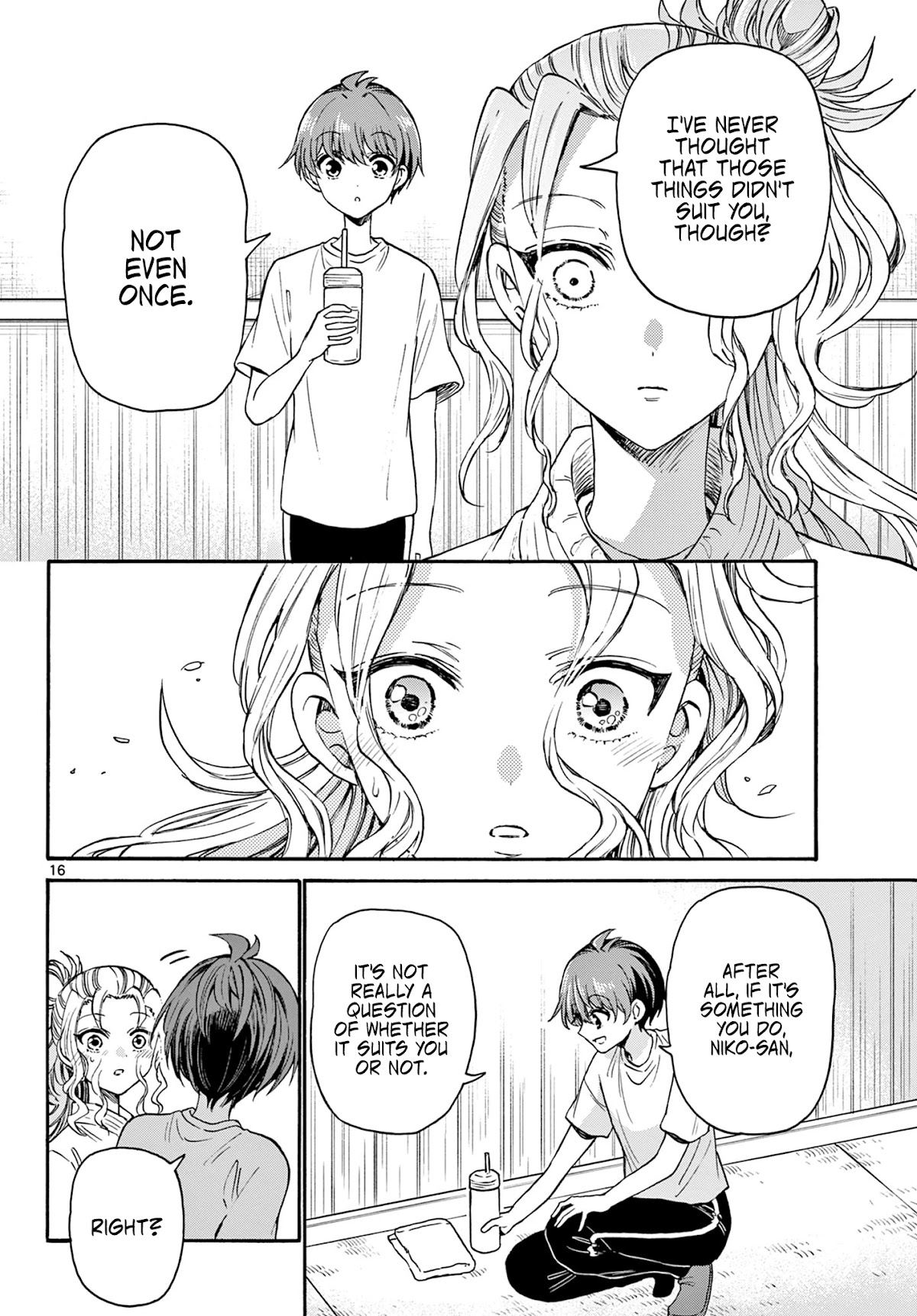 Mikadono Sanshimai wa Angai, Choroi chapter 29 page 16