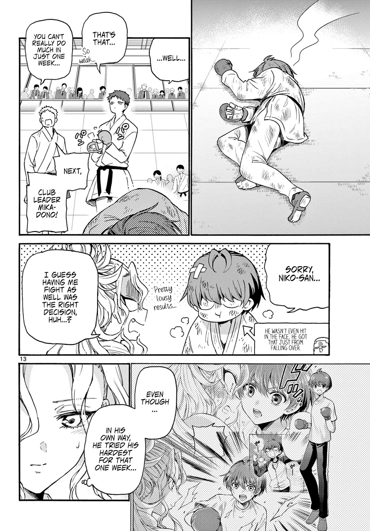 Mikadono Sanshimai wa Angai, Choroi chapter 30 page 13