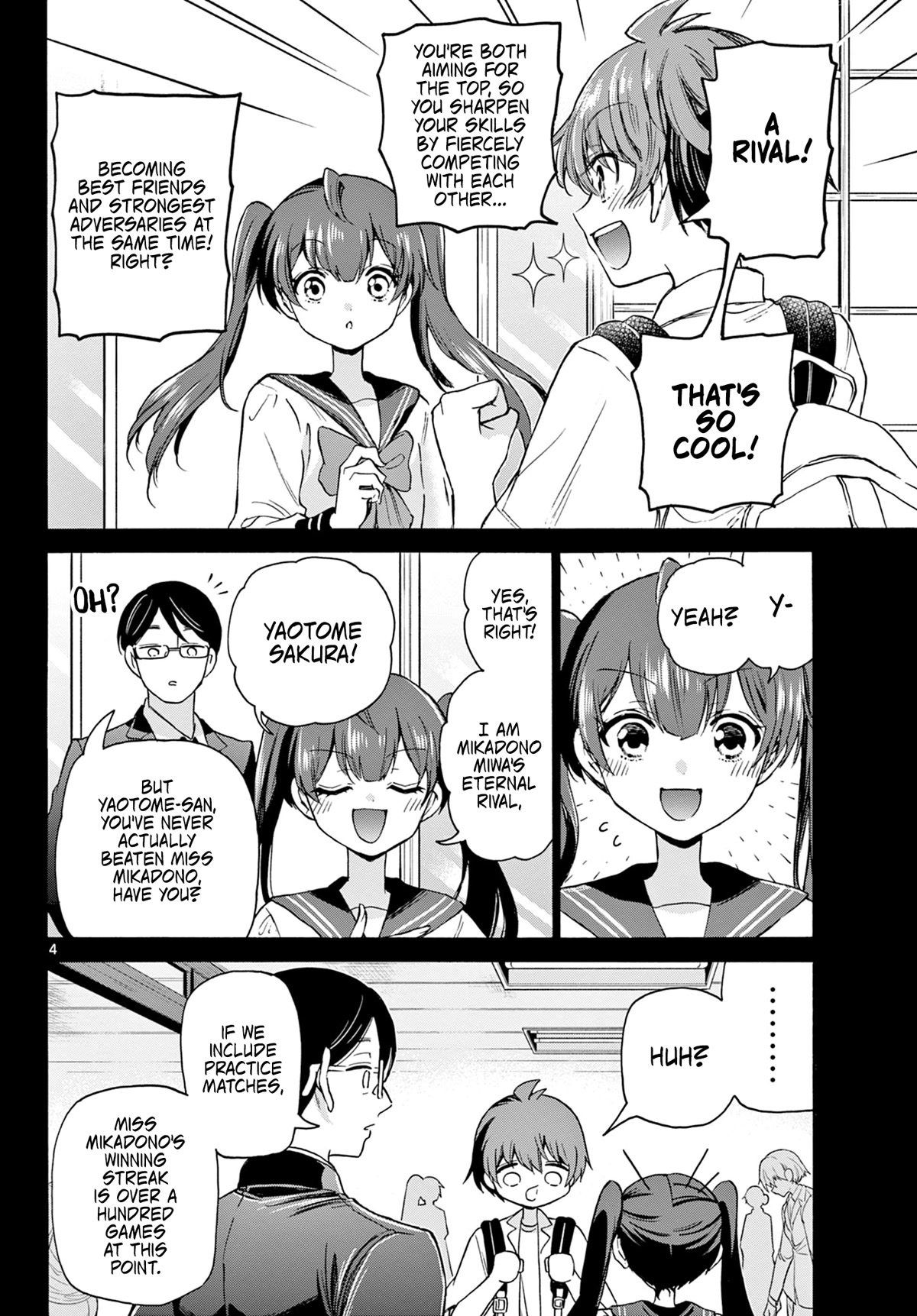 Mikadono Sanshimai wa Angai, Choroi chapter 37 page 4