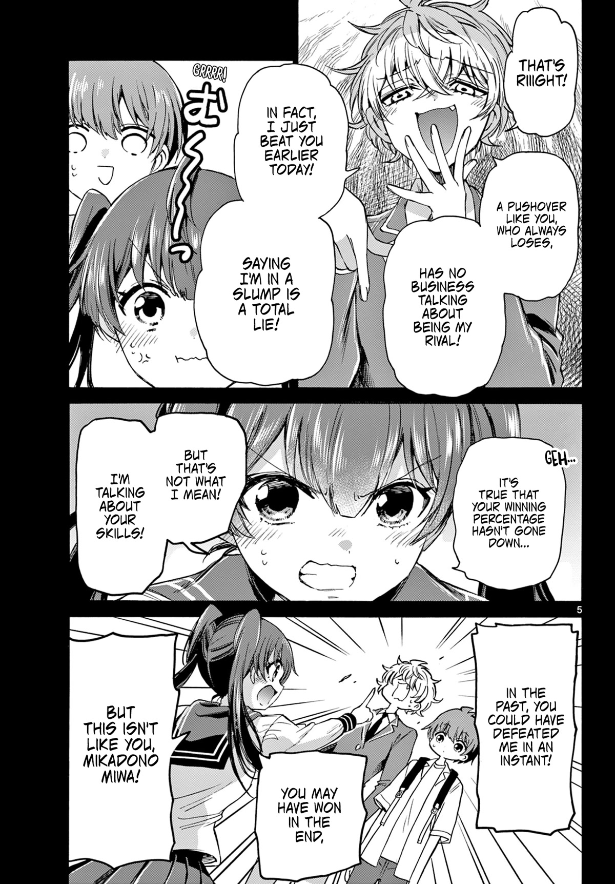 Mikadono Sanshimai wa Angai, Choroi chapter 37 page 5