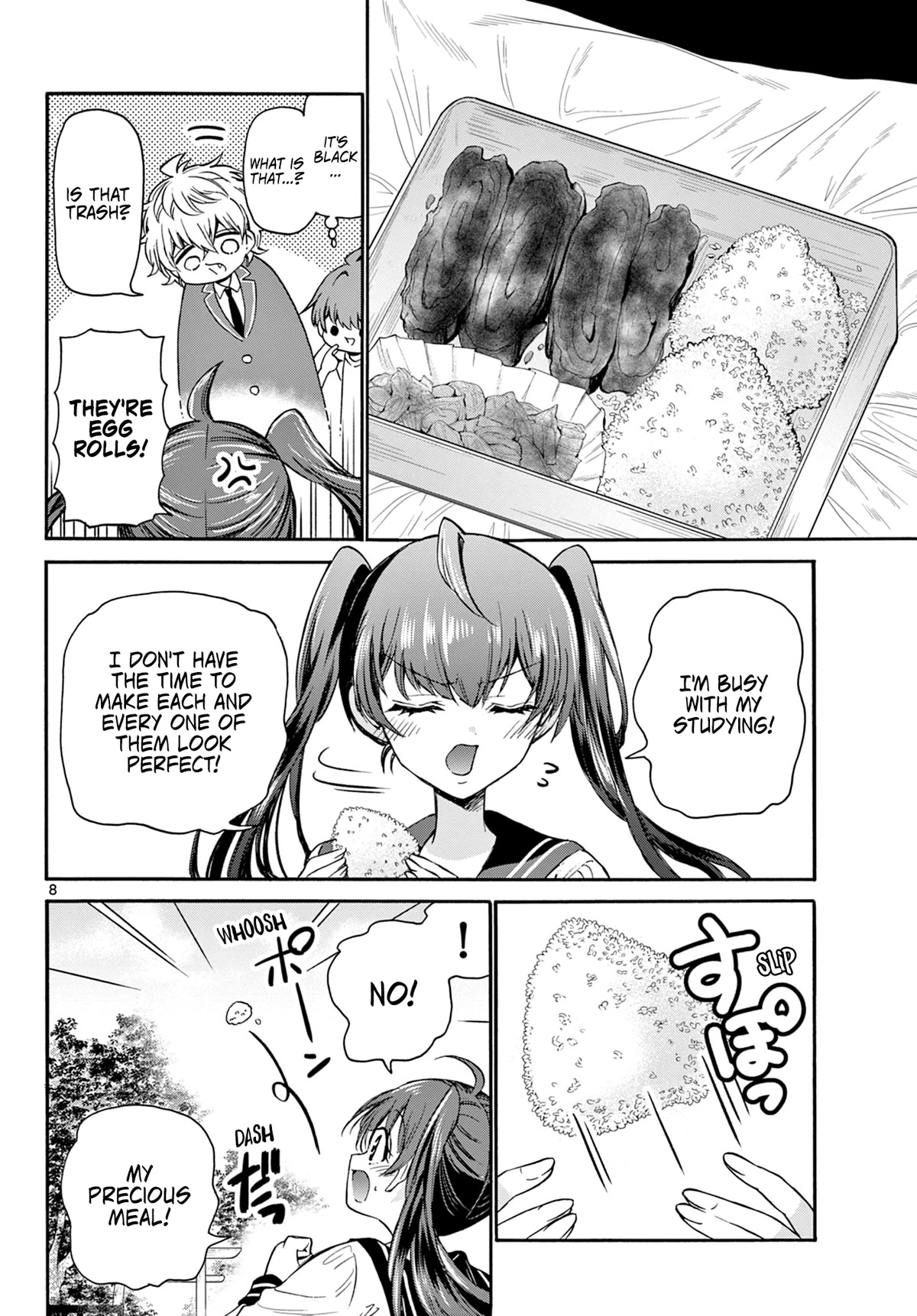 Mikadono Sanshimai wa Angai, Choroi chapter 37 page 8