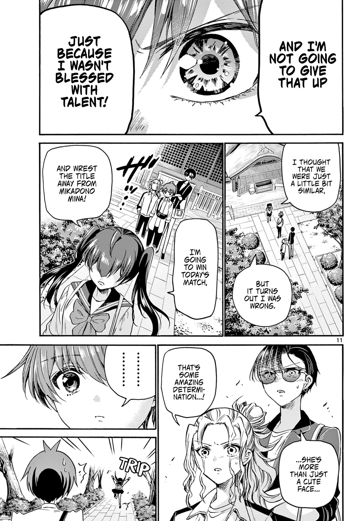 Mikadono Sanshimai wa Angai, Choroi chapter 38 page 11