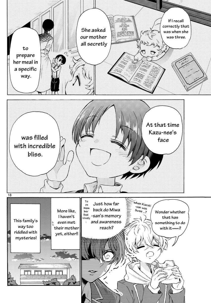 Mikadono Sanshimai wa Angai, Choroi chapter 4 page 18