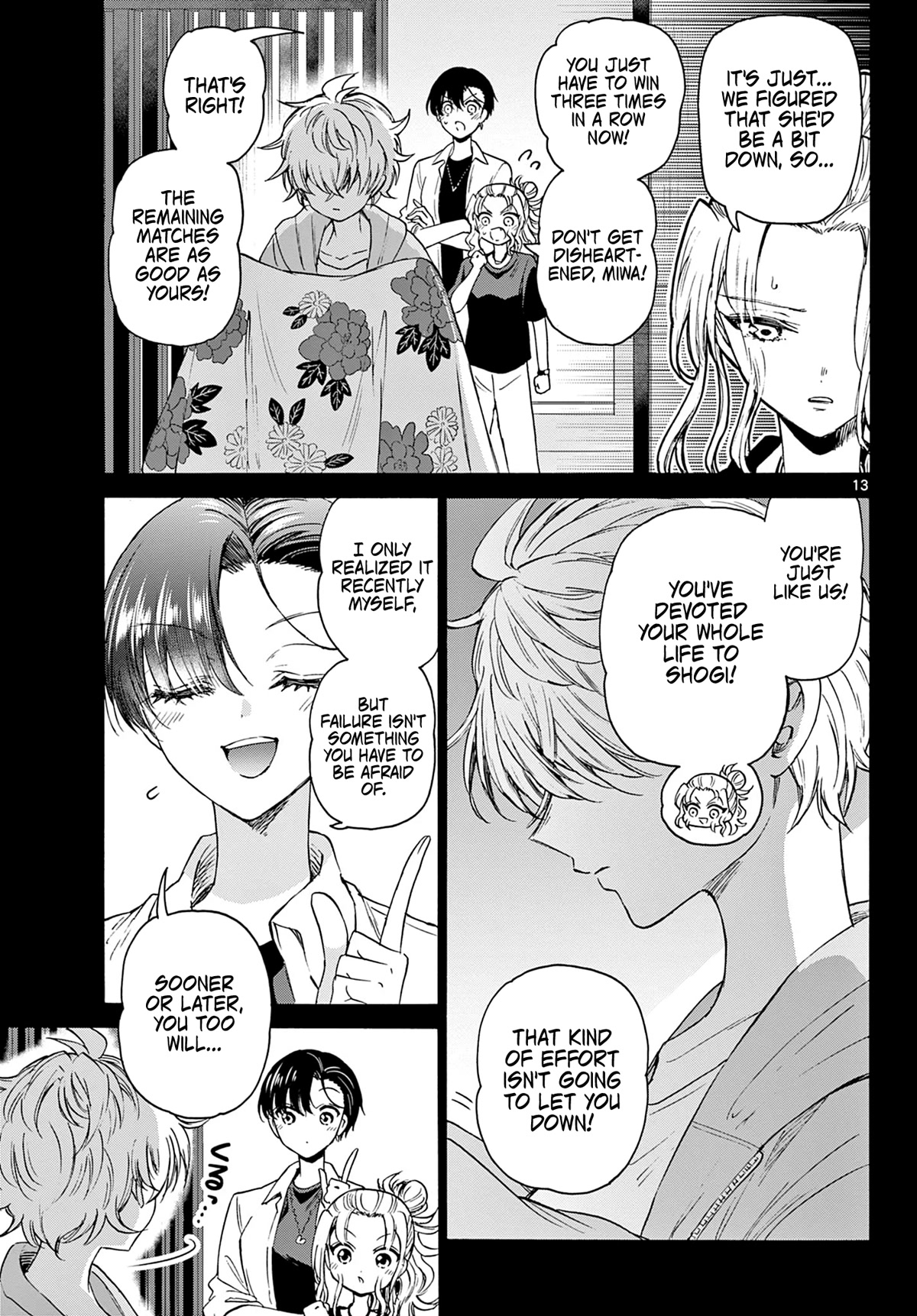 Mikadono Sanshimai wa Angai, Choroi chapter 40 page 13