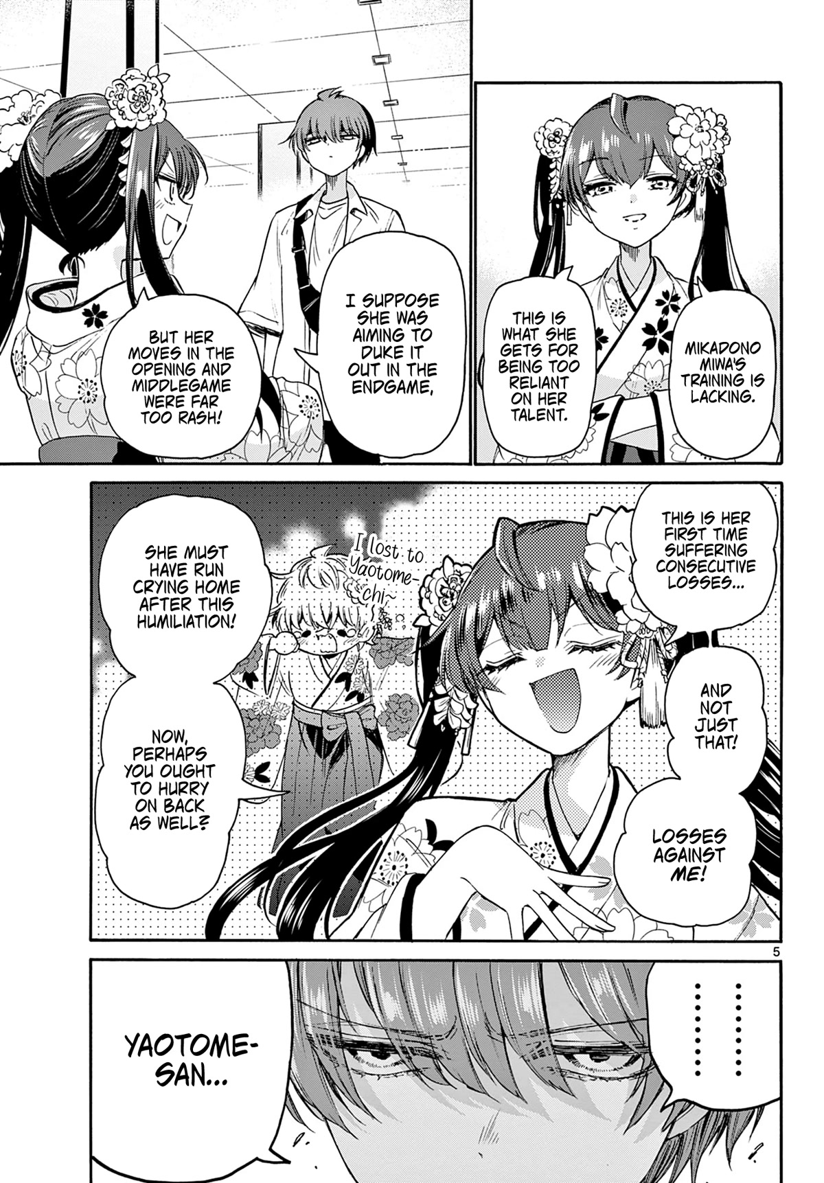 Mikadono Sanshimai wa Angai, Choroi chapter 40 page 5