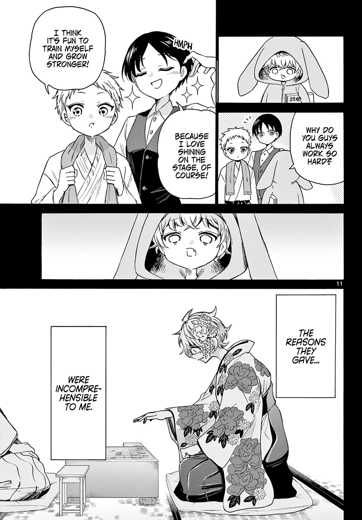 Mikadono Sanshimai wa Angai, Choroi chapter 41 page 11