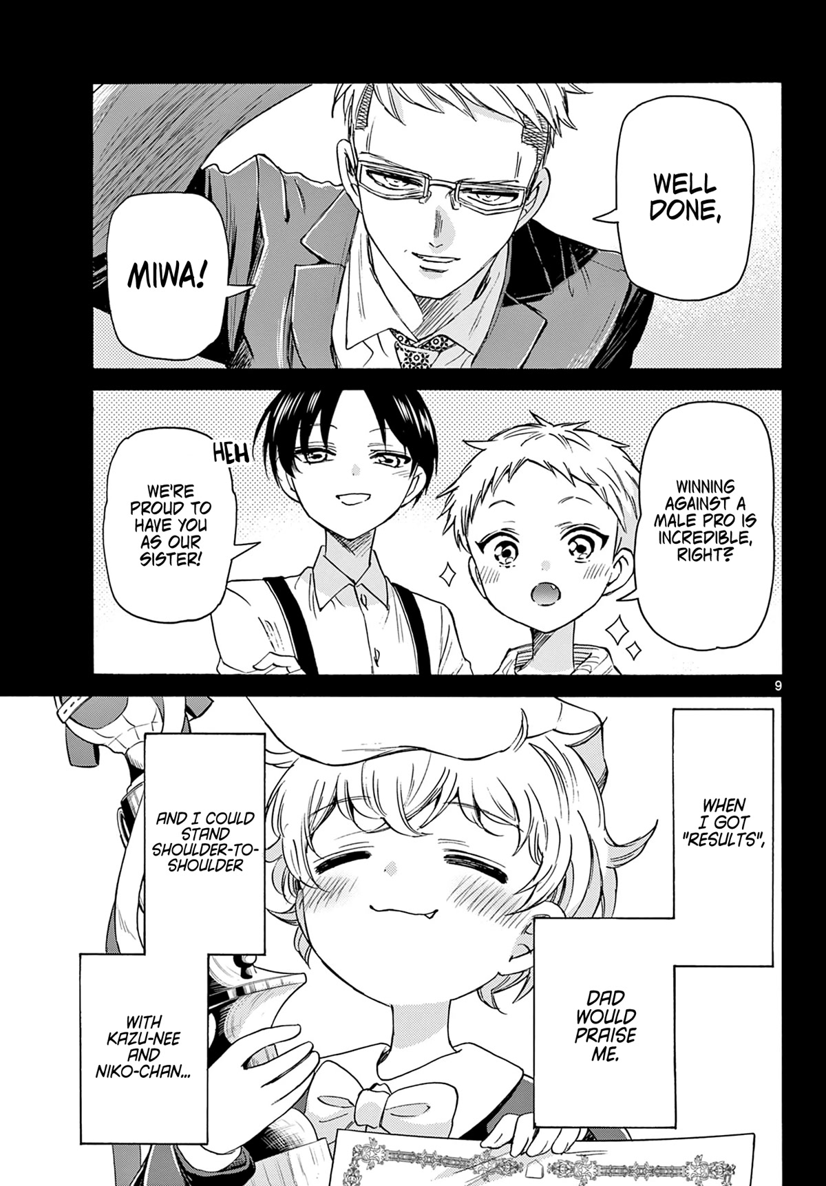 Mikadono Sanshimai wa Angai, Choroi chapter 41 page 9