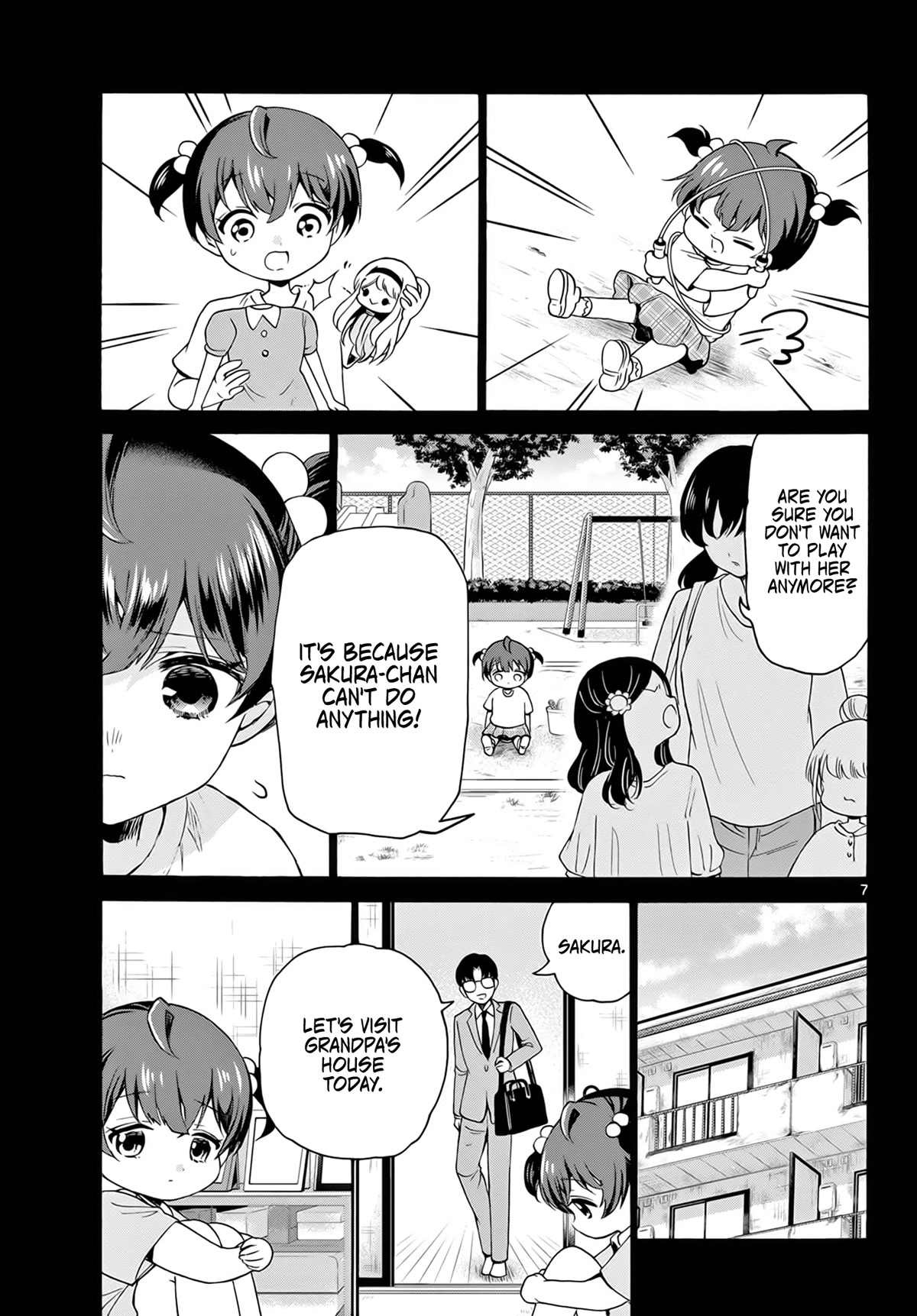 Mikadono Sanshimai wa Angai, Choroi chapter 44 page 7