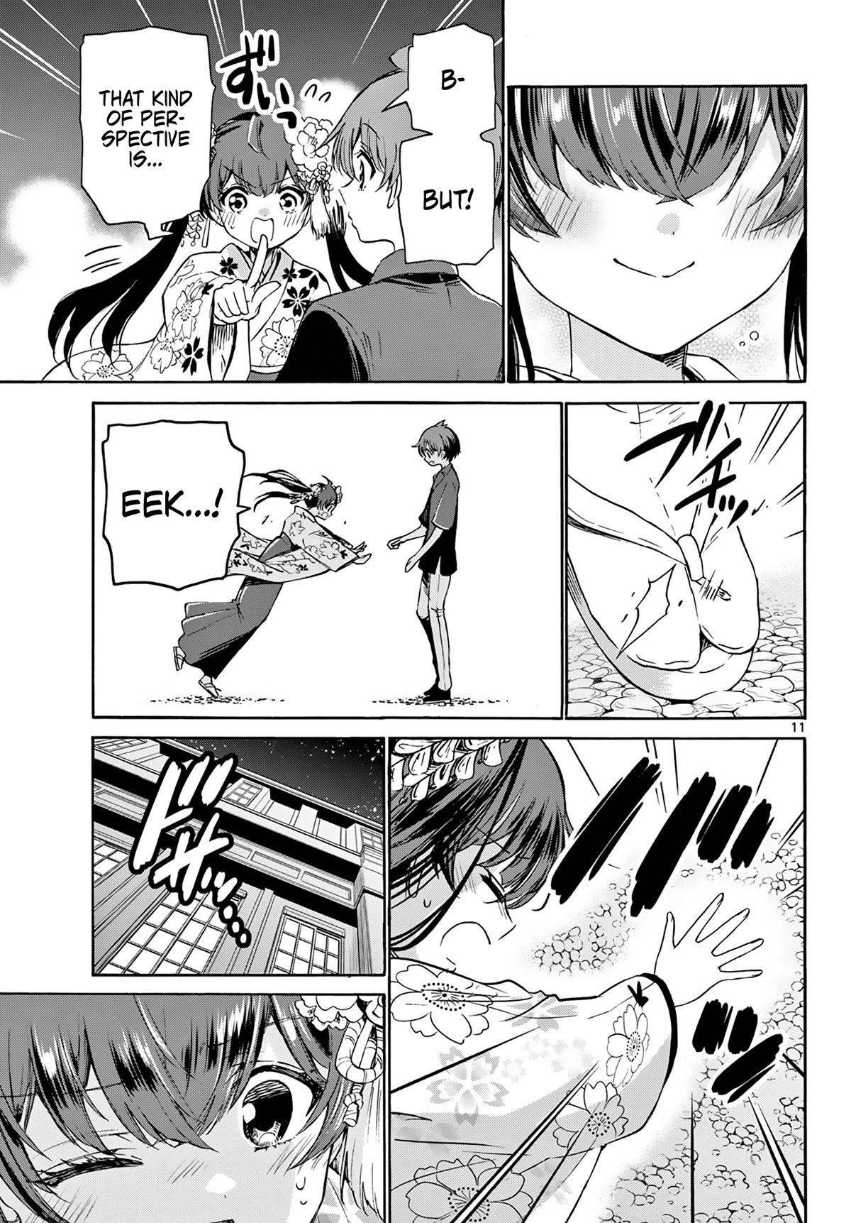 Mikadono Sanshimai wa Angai, Choroi chapter 46 page 11