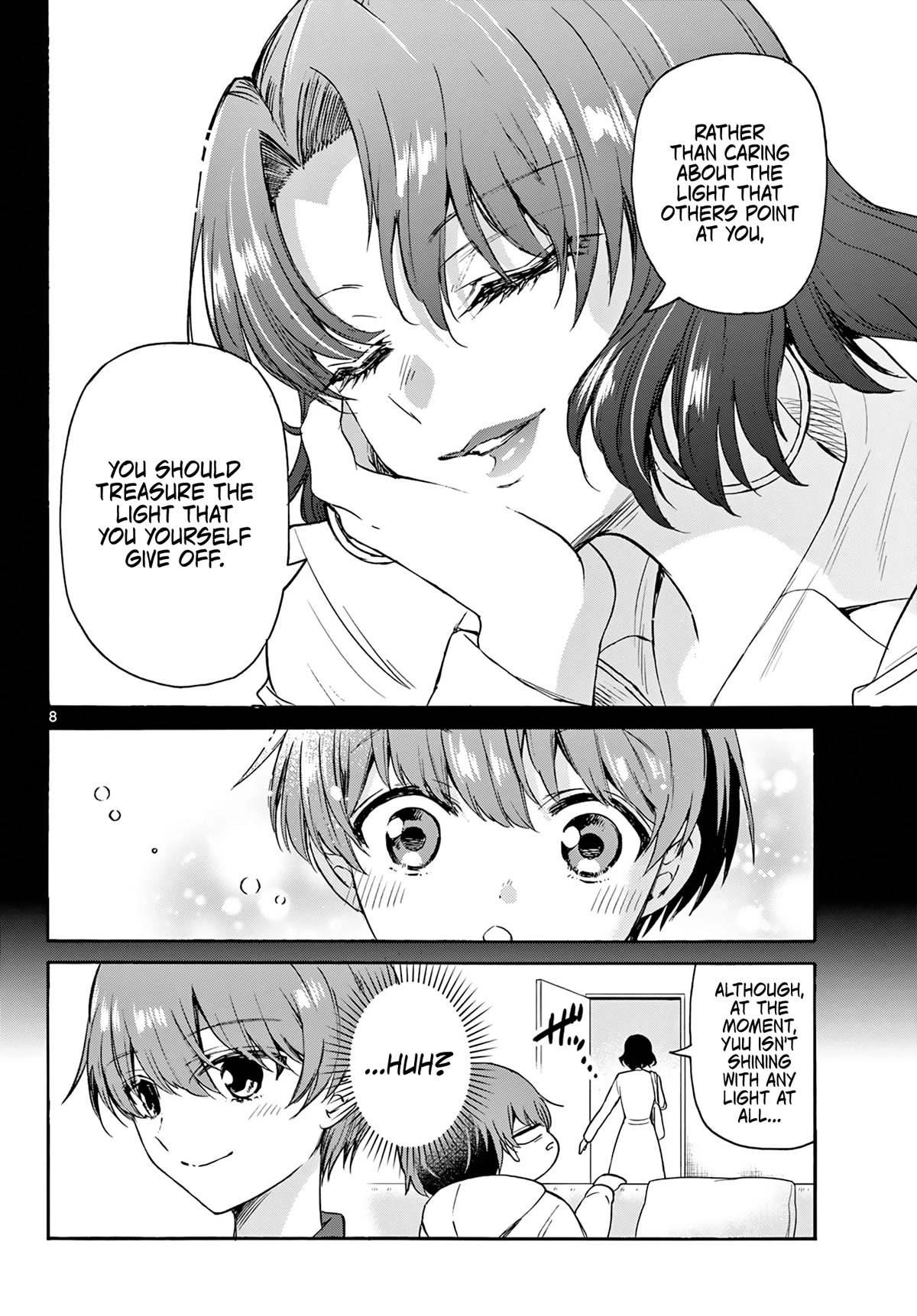 Mikadono Sanshimai wa Angai, Choroi chapter 46 page 8