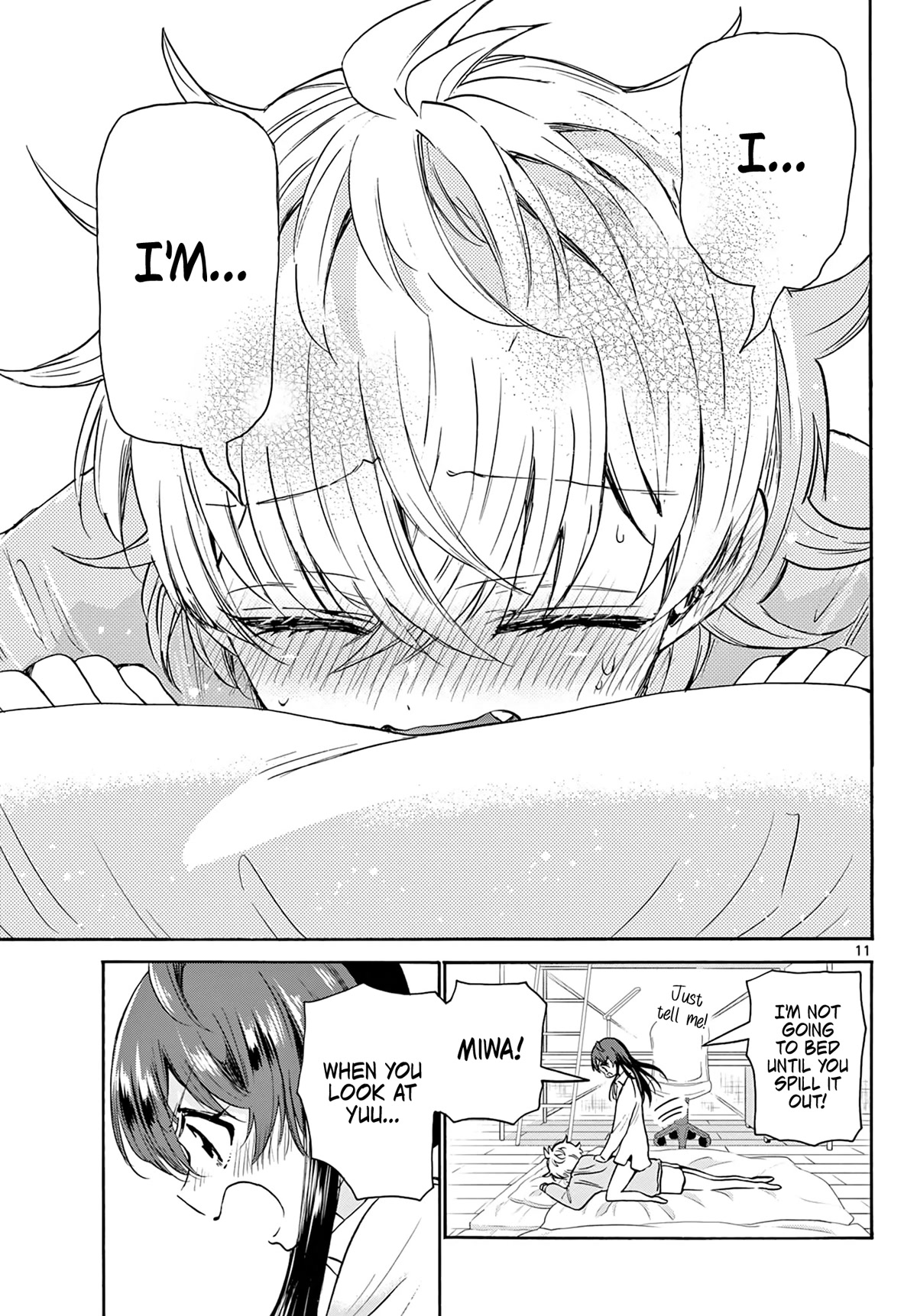 Mikadono Sanshimai wa Angai, Choroi chapter 50 page 11