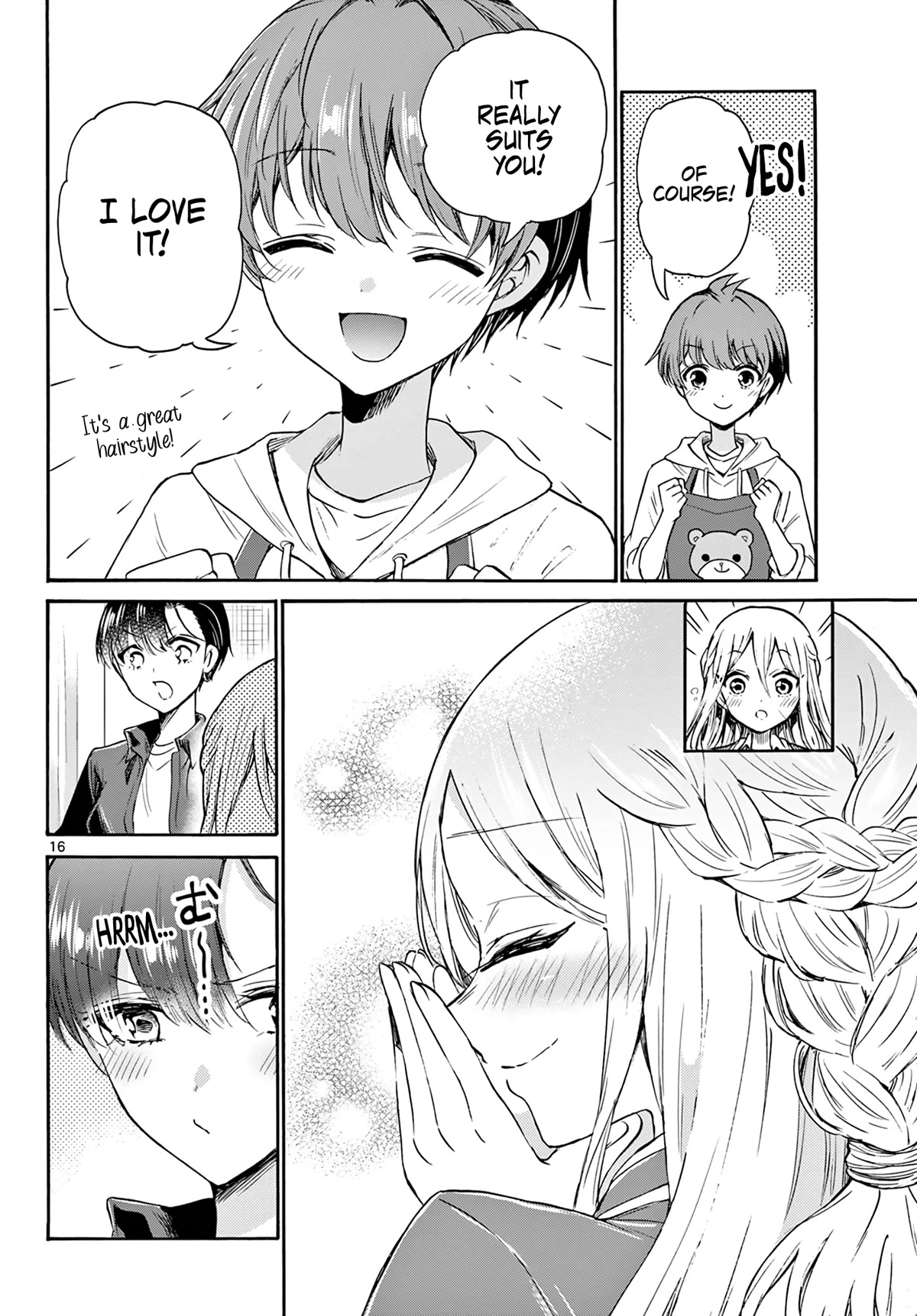 Mikadono Sanshimai wa Angai, Choroi chapter 52 page 16