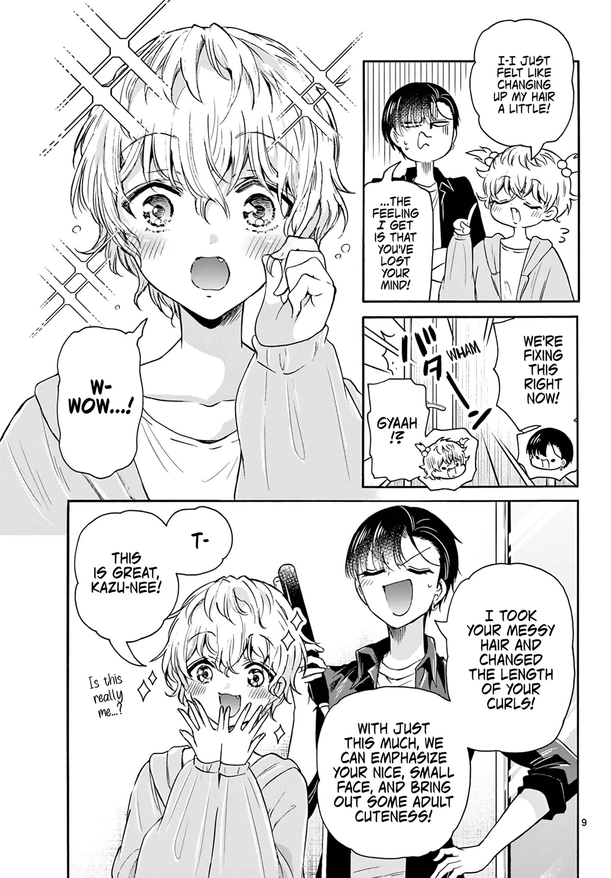 Mikadono Sanshimai wa Angai, Choroi chapter 52 page 9