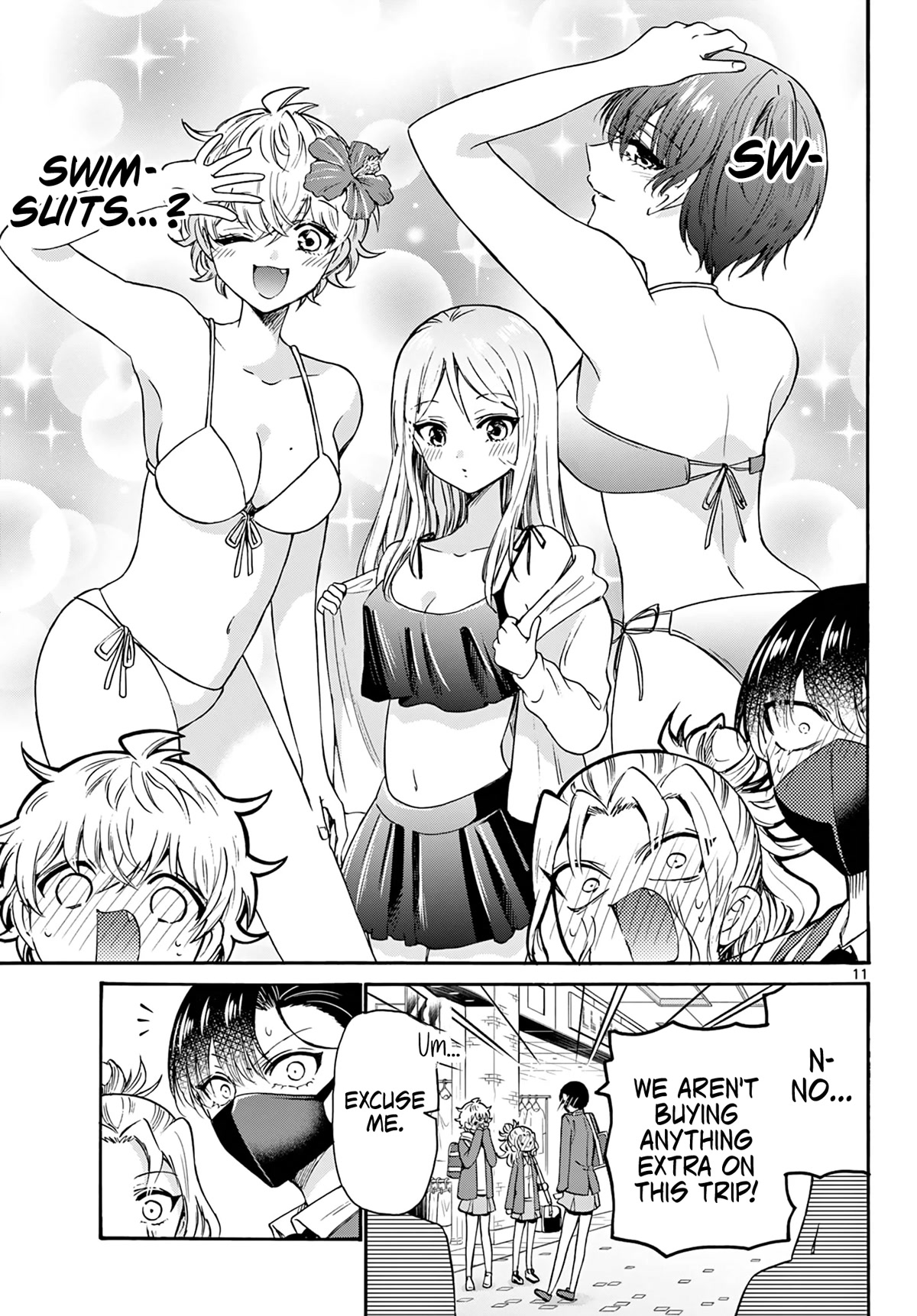 Mikadono Sanshimai wa Angai, Choroi chapter 53 page 11