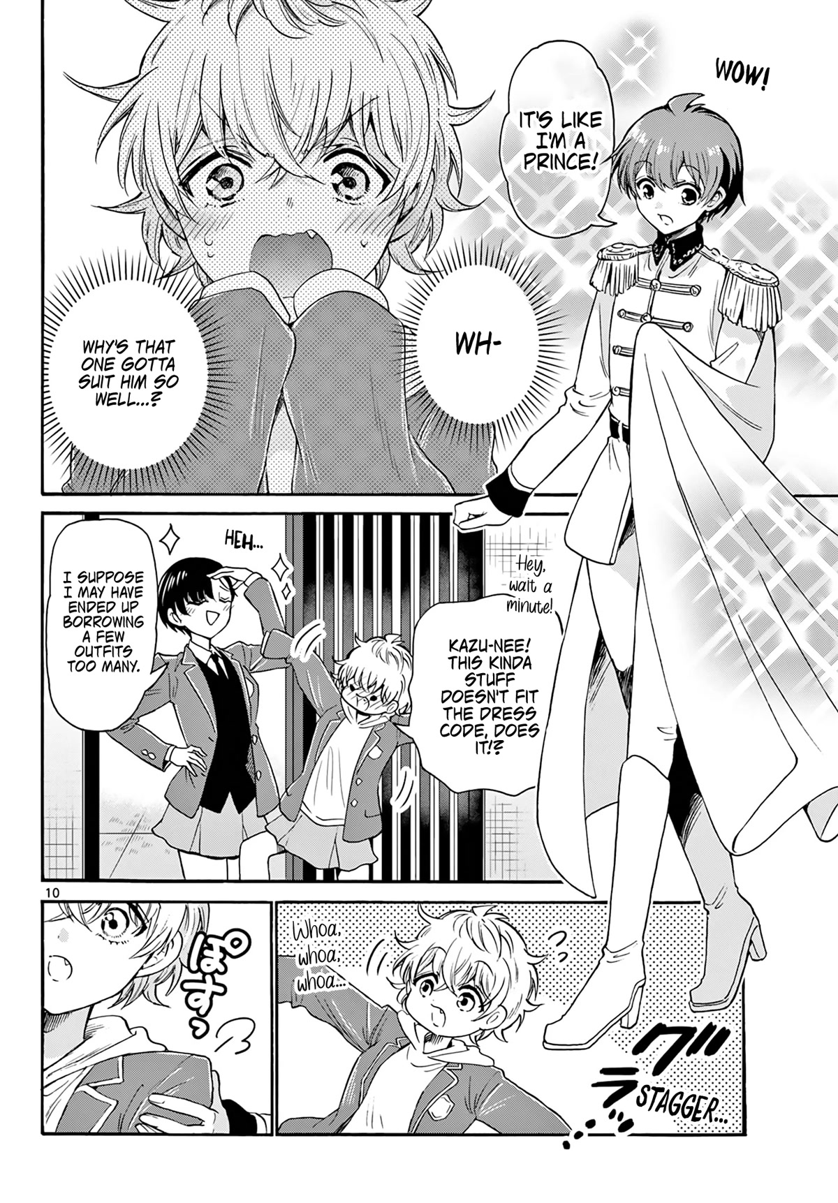 Mikadono Sanshimai wa Angai, Choroi chapter 54 page 10