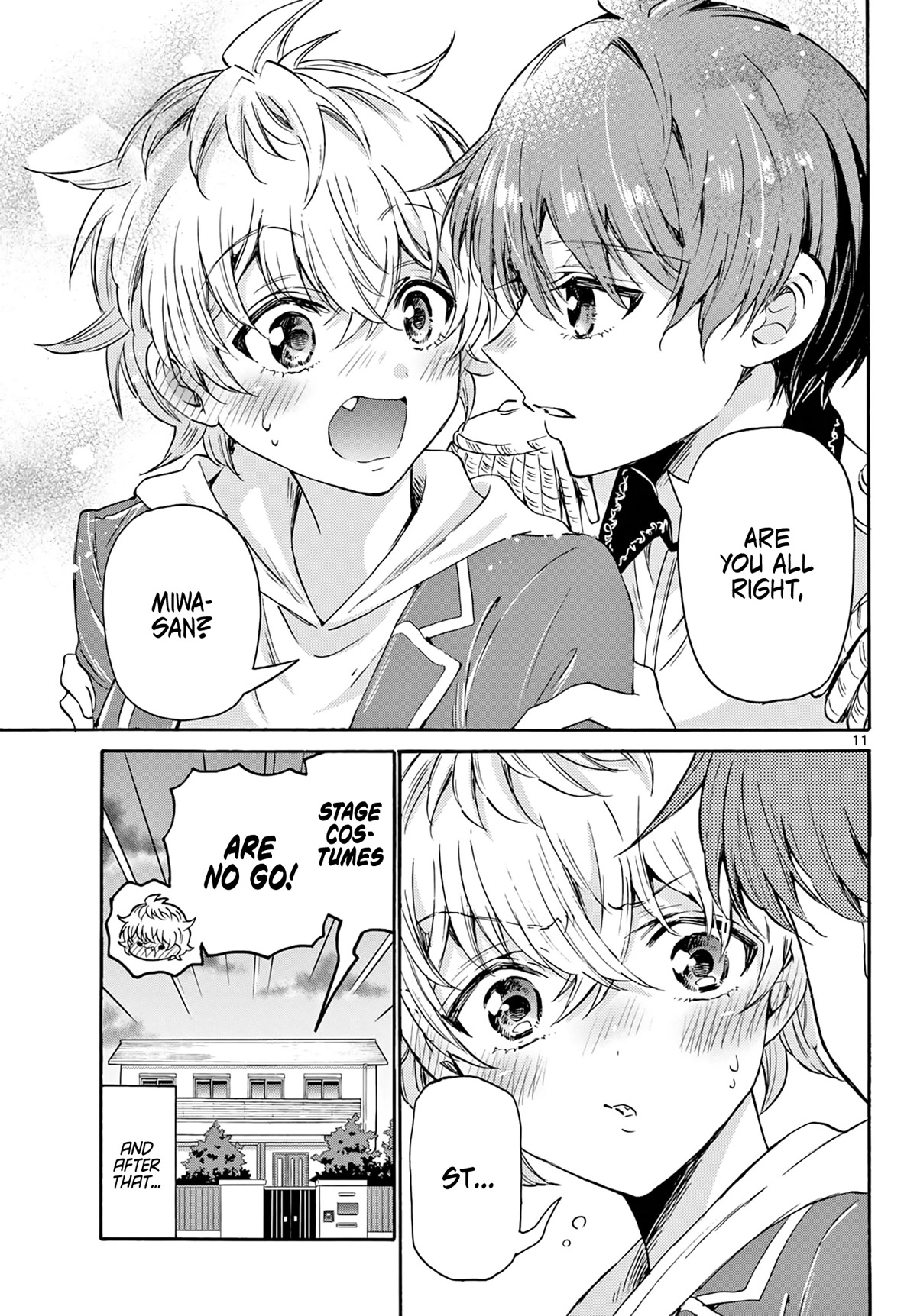 Mikadono Sanshimai wa Angai, Choroi chapter 54 page 11