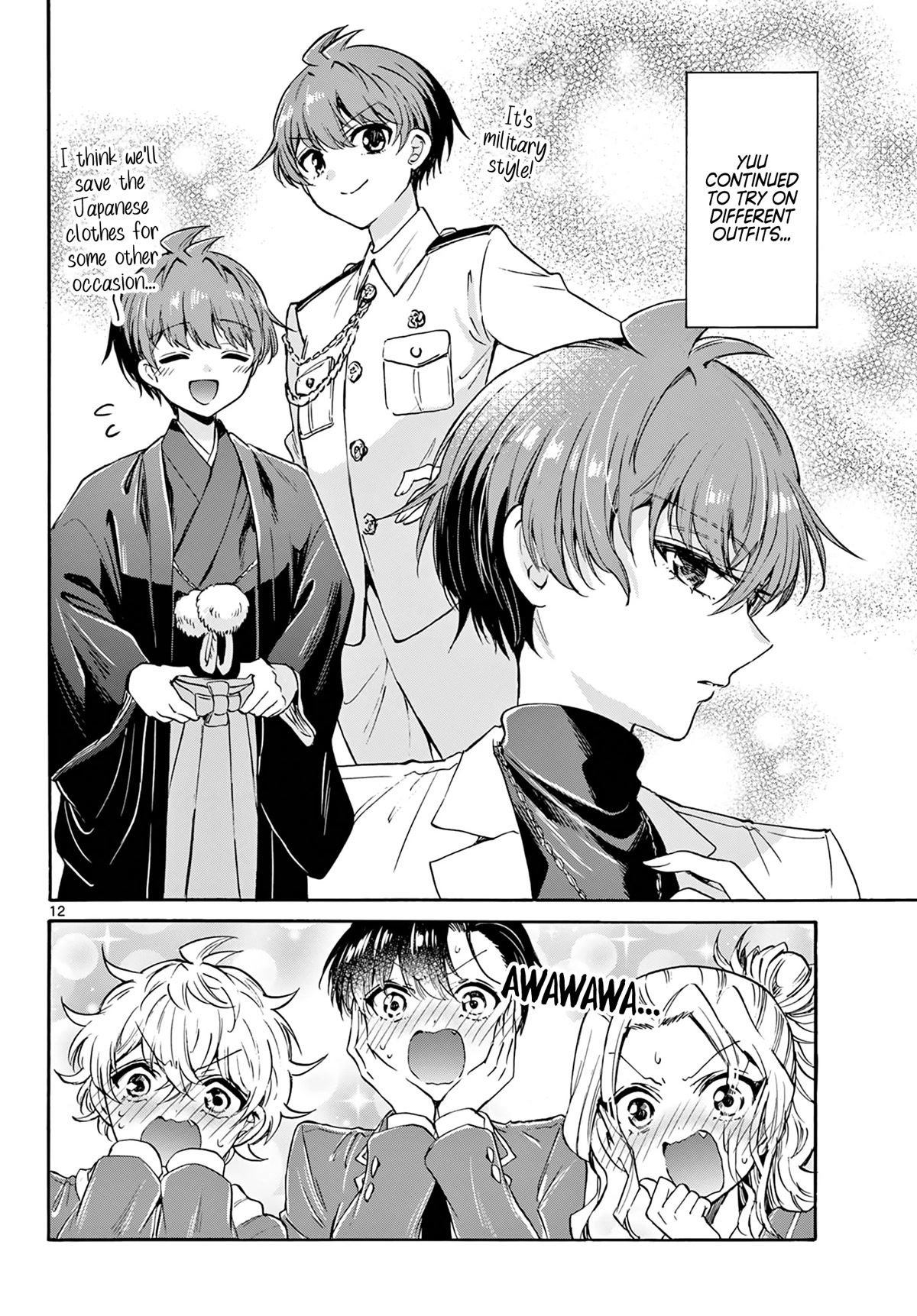 Mikadono Sanshimai wa Angai, Choroi chapter 54 page 12