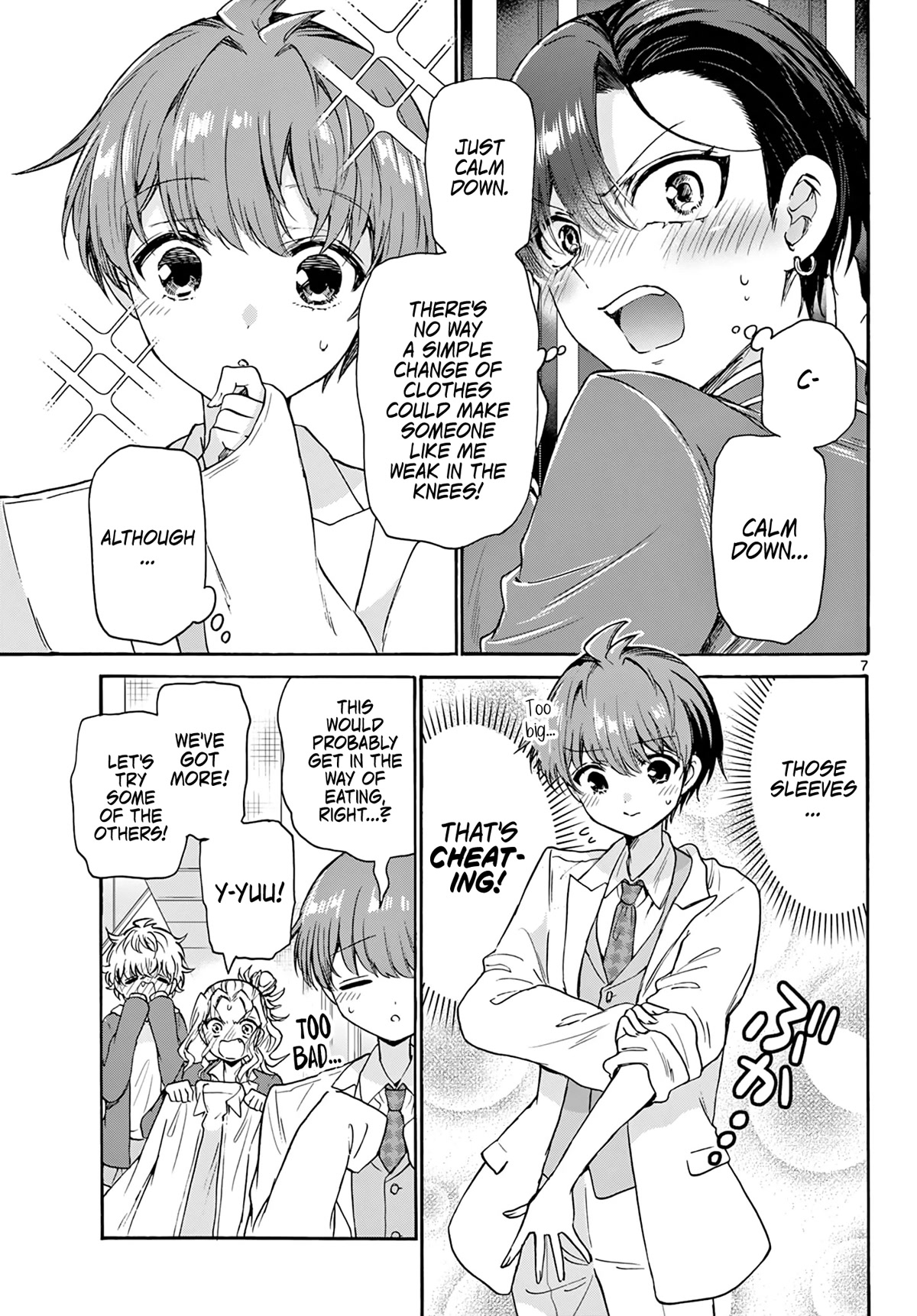 Mikadono Sanshimai wa Angai, Choroi chapter 54 page 7