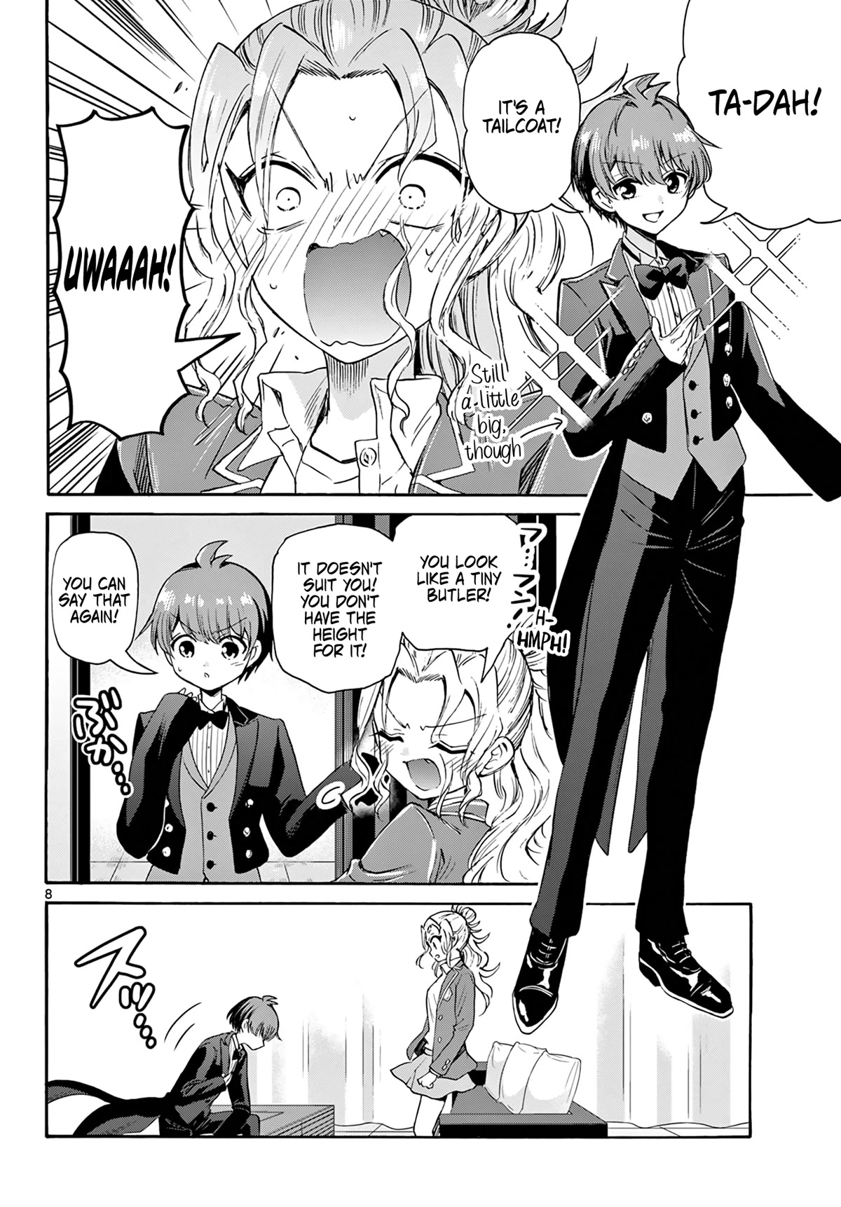 Mikadono Sanshimai wa Angai, Choroi chapter 54 page 8