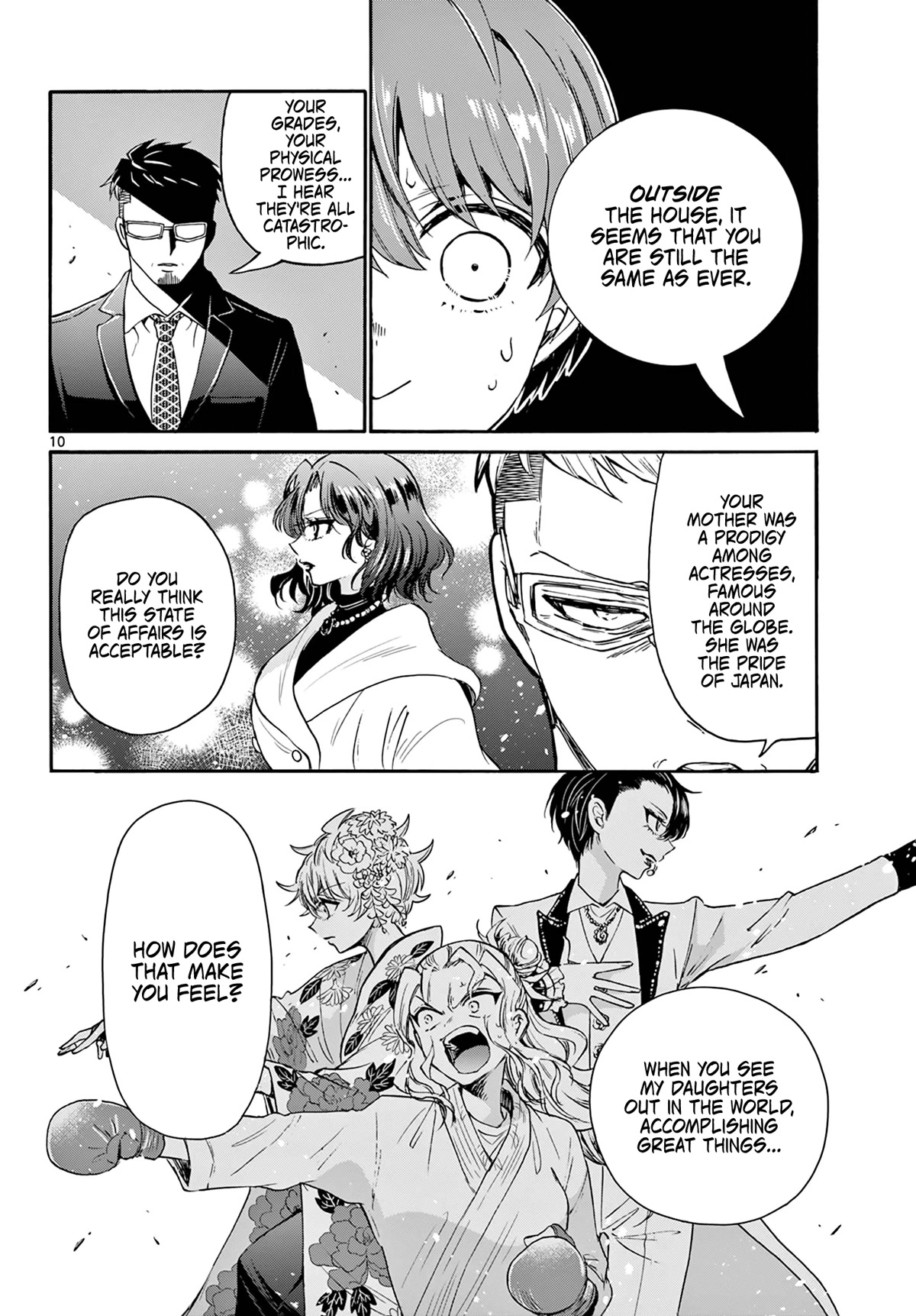 Mikadono Sanshimai wa Angai, Choroi chapter 55 page 10