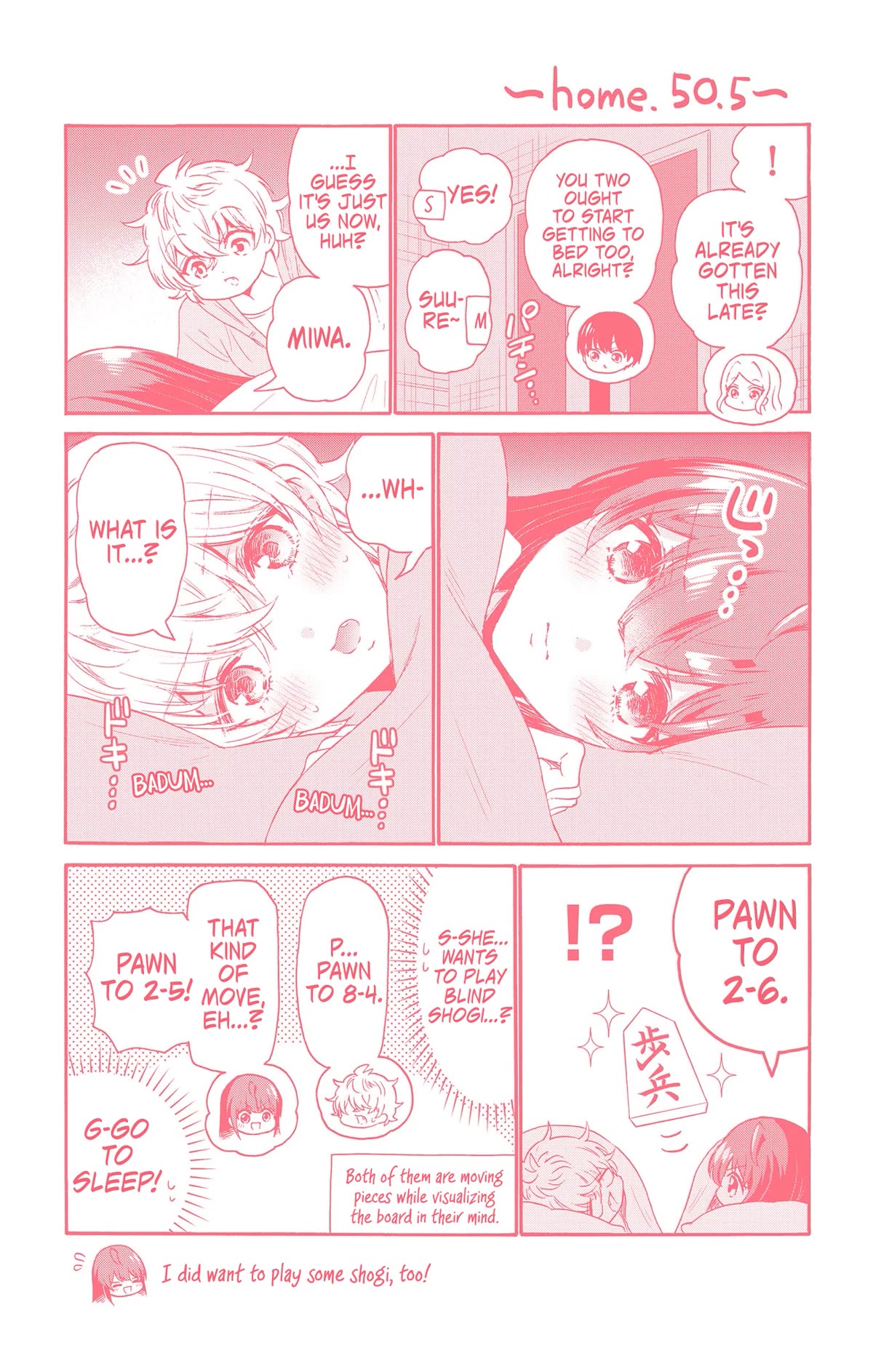 Mikadono Sanshimai wa Angai, Choroi chapter 56.5 page 5