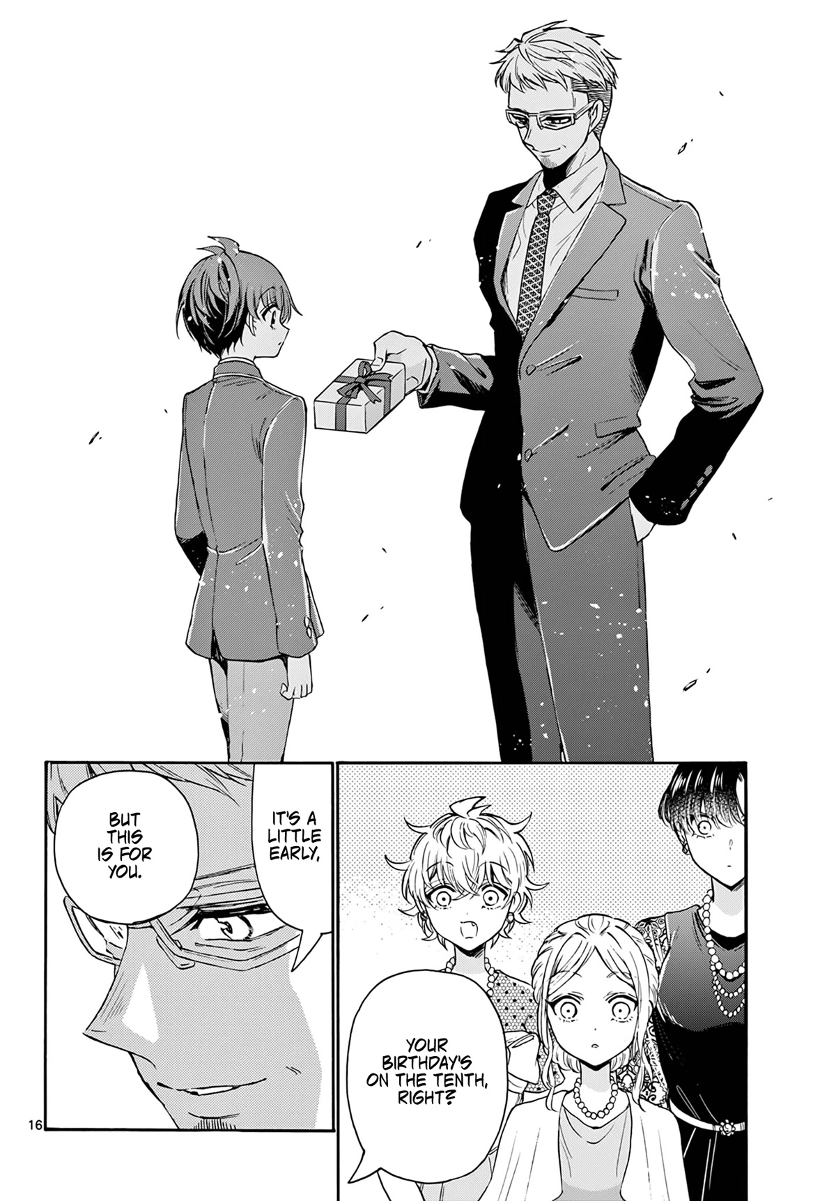 Mikadono Sanshimai wa Angai, Choroi chapter 56 page 16