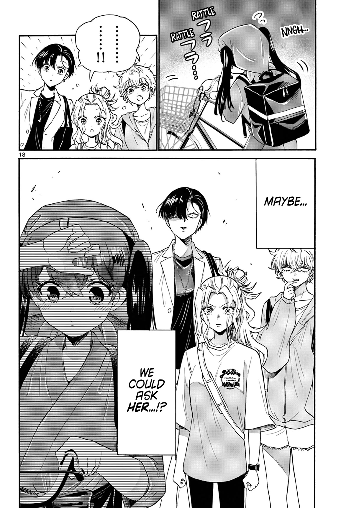 Mikadono Sanshimai wa Angai, Choroi chapter 58 page 18