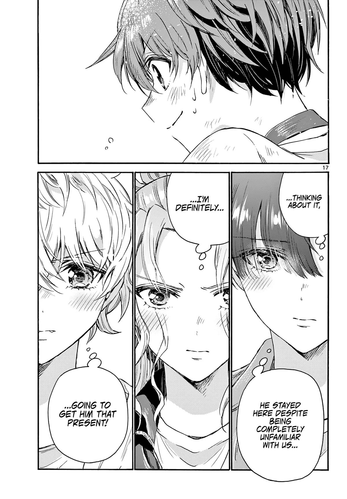 Mikadono Sanshimai wa Angai, Choroi chapter 60 page 17