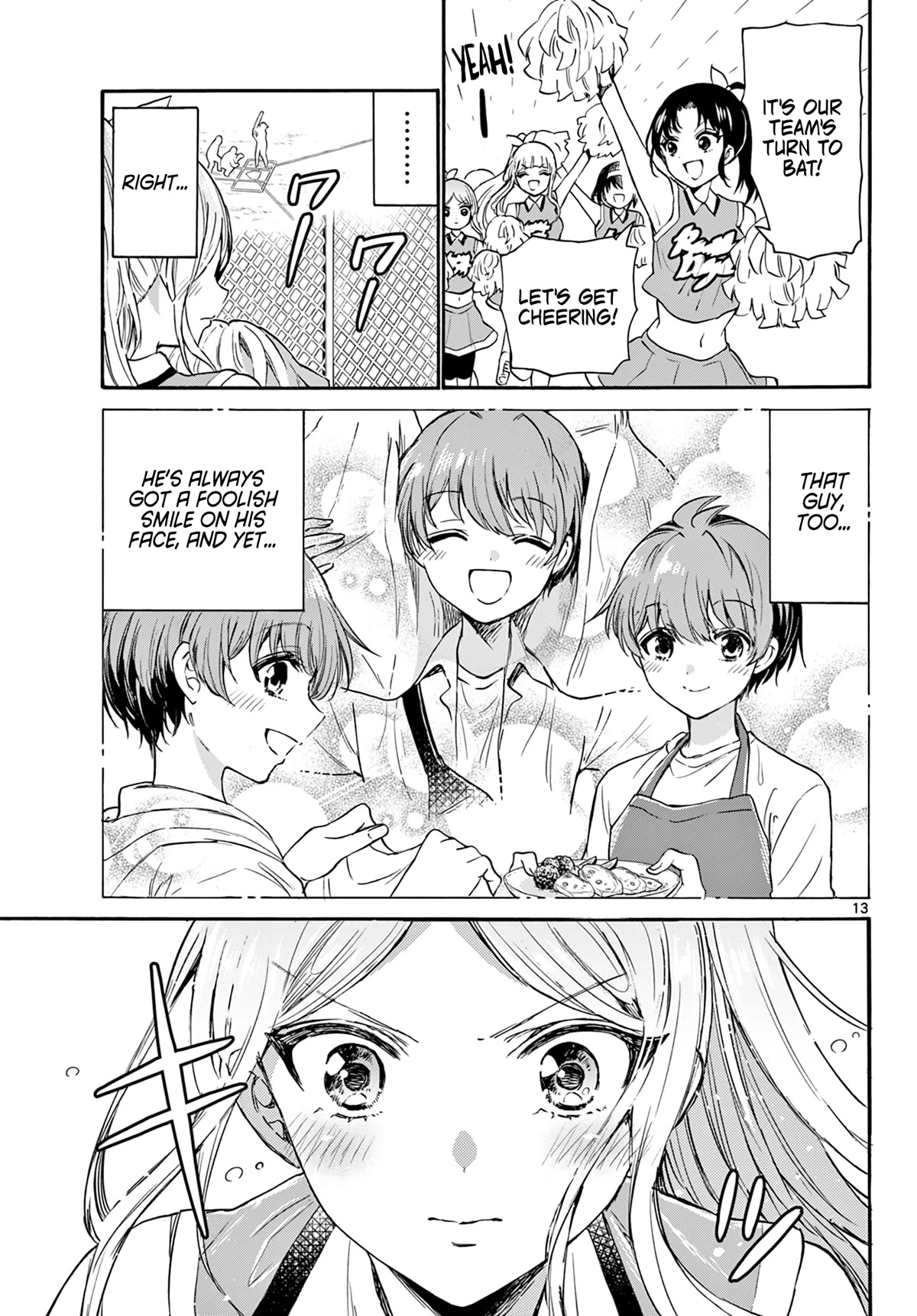 Mikadono Sanshimai wa Angai, Choroi chapter 62 page 13