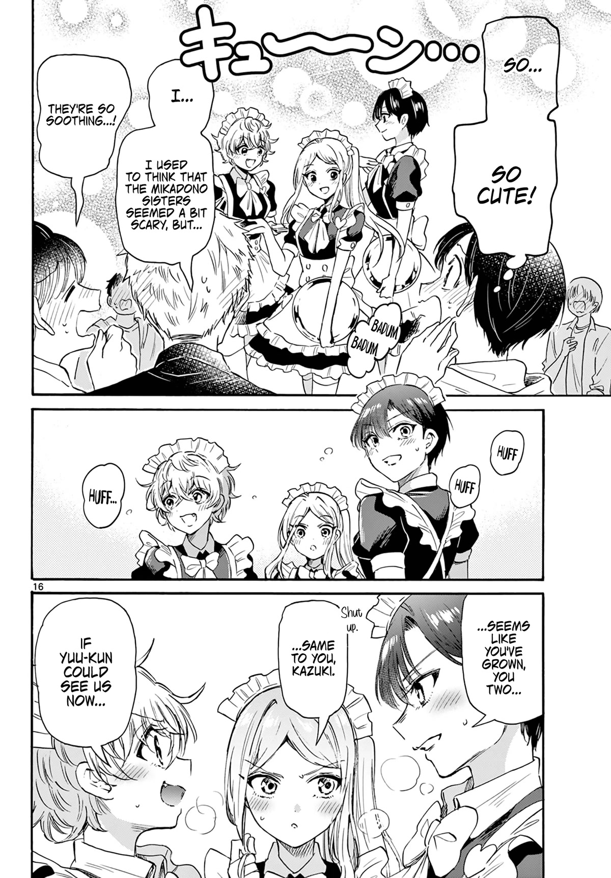 Mikadono Sanshimai wa Angai, Choroi chapter 64 page 15