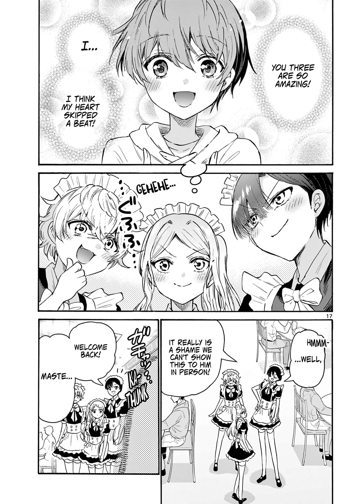 Mikadono Sanshimai wa Angai, Choroi chapter 64 page 16