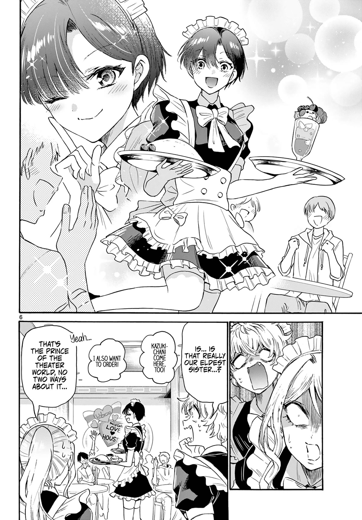 Mikadono Sanshimai wa Angai, Choroi chapter 64 page 6