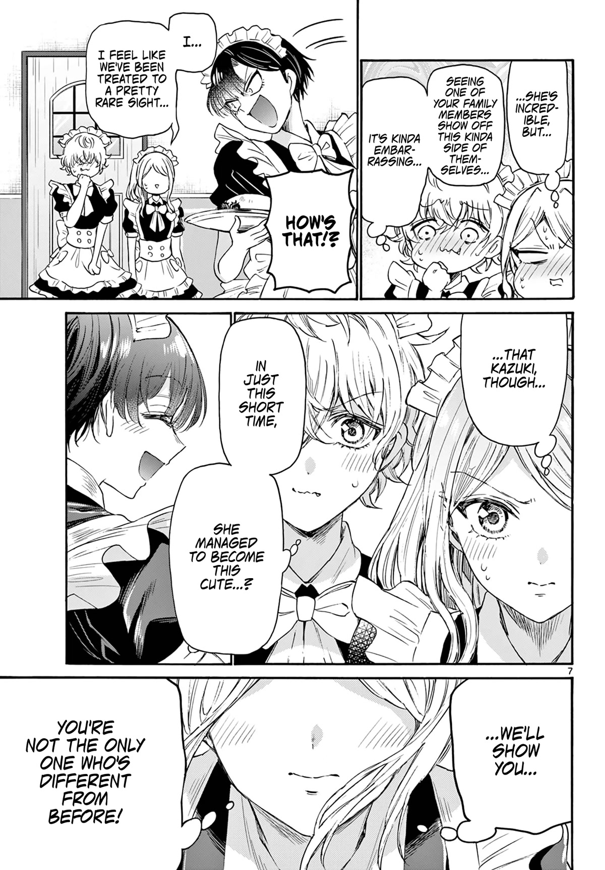 Mikadono Sanshimai wa Angai, Choroi chapter 64 page 7