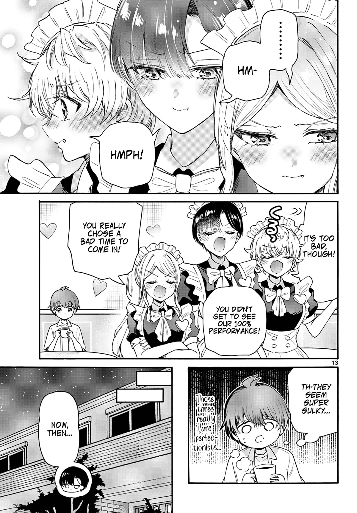 Mikadono Sanshimai wa Angai, Choroi chapter 65 page 13