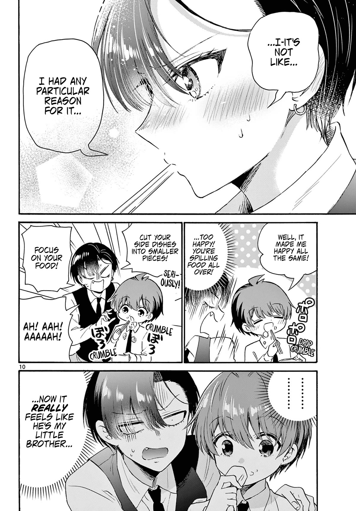 Mikadono Sanshimai wa Angai, Choroi chapter 70 page 10