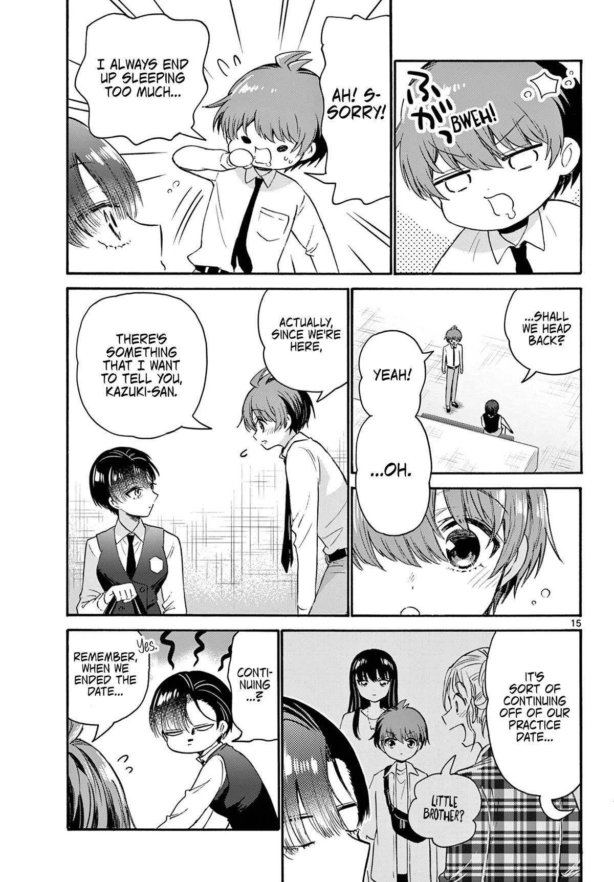 Mikadono Sanshimai wa Angai, Choroi chapter 70 page 15