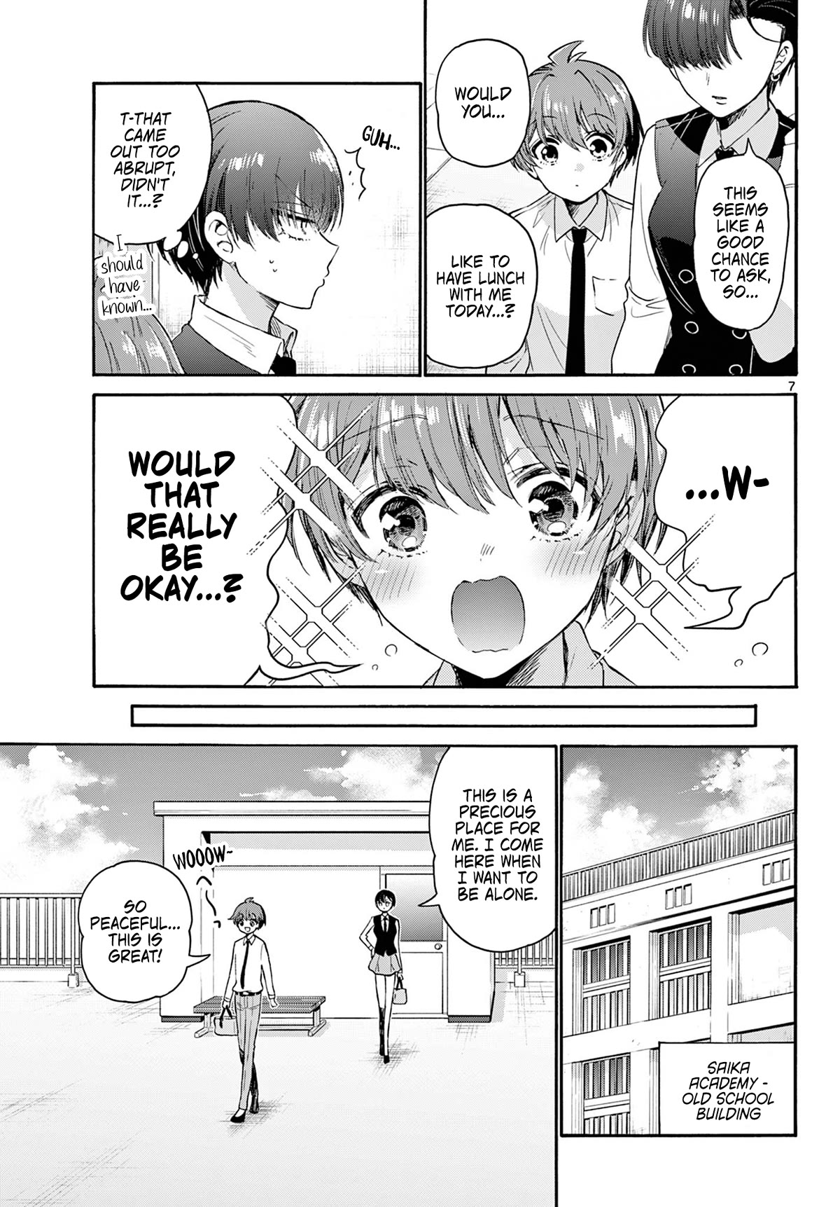 Mikadono Sanshimai wa Angai, Choroi chapter 70 page 7
