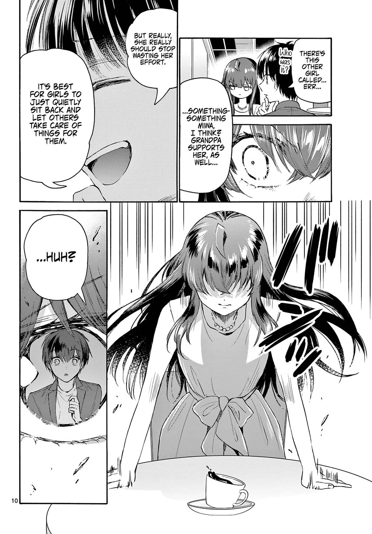 Mikadono Sanshimai wa Angai, Choroi chapter 72 page 10