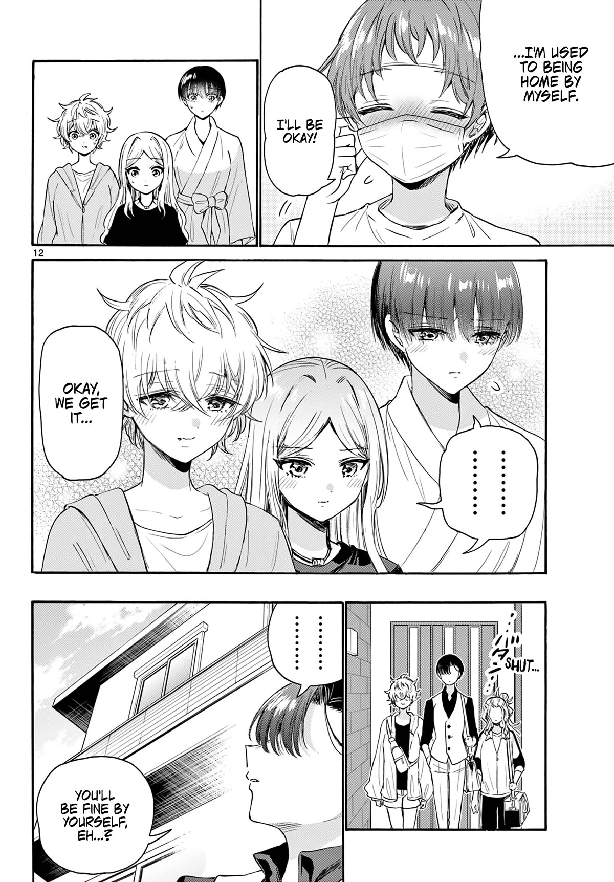 Mikadono Sanshimai wa Angai, Choroi chapter 73 page 12