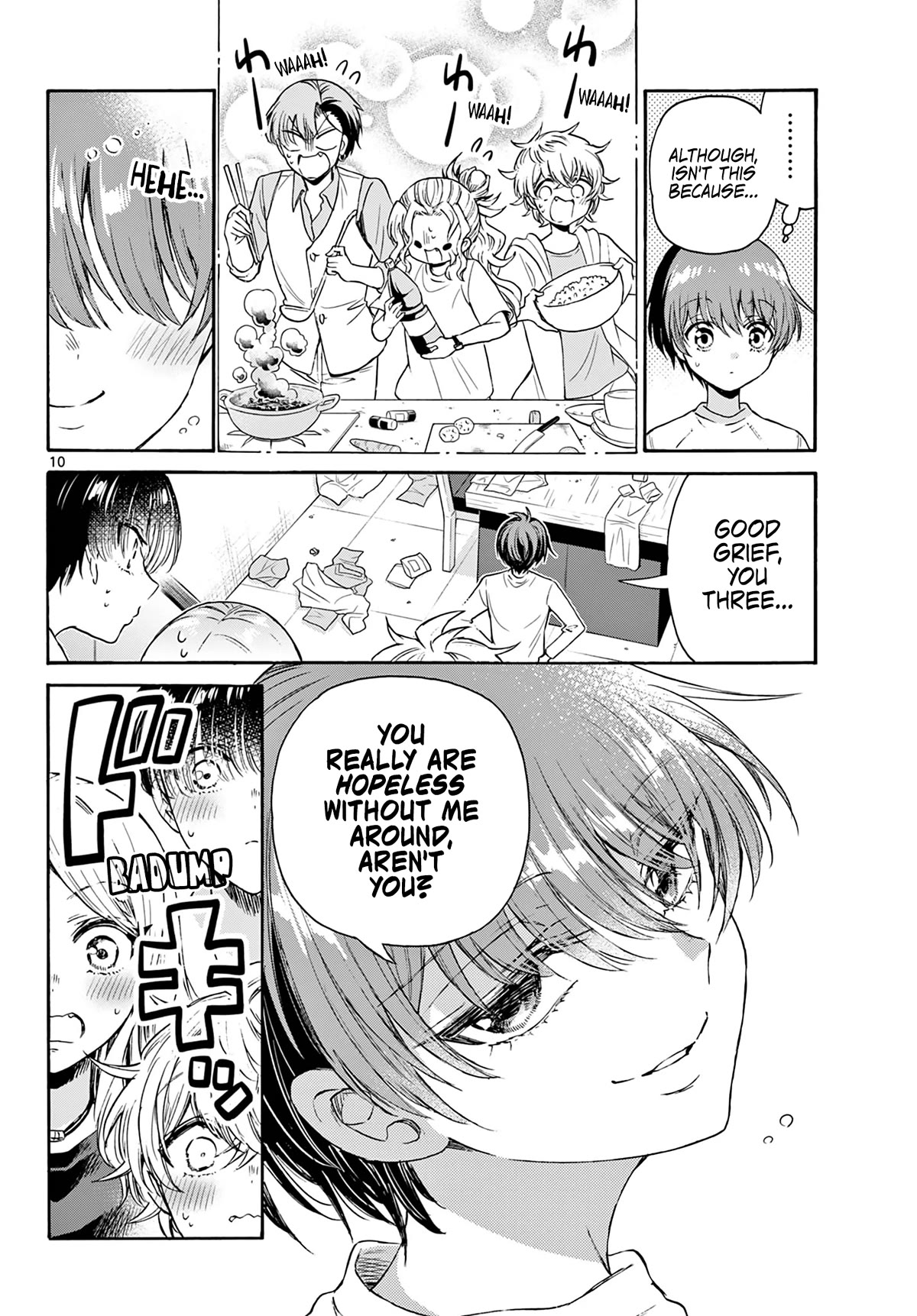 Mikadono Sanshimai wa Angai, Choroi chapter 75 page 9