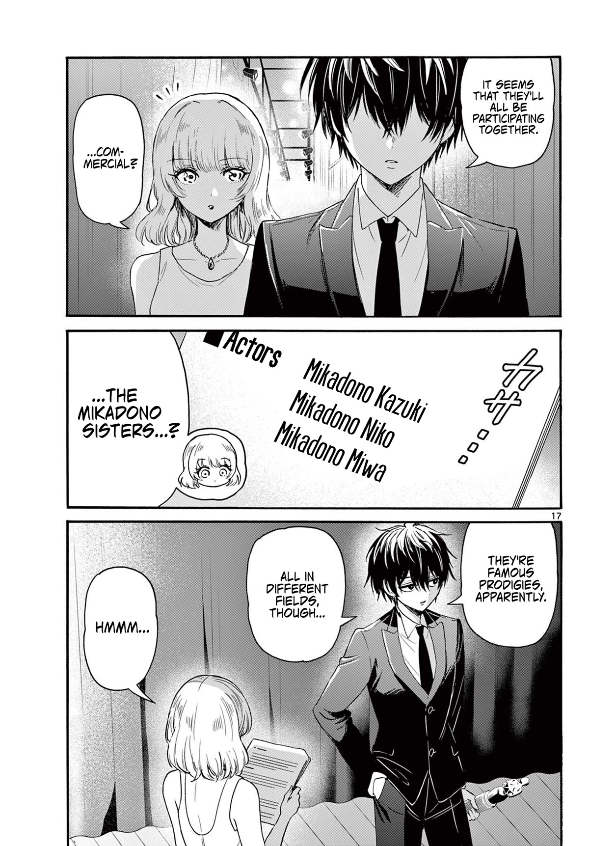 Mikadono Sanshimai wa Angai, Choroi chapter 76 page 16