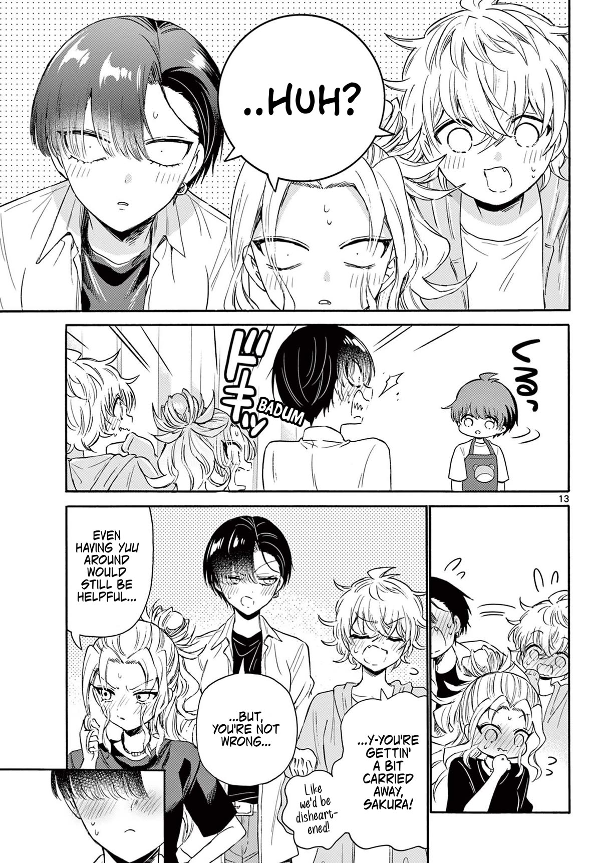 Mikadono Sanshimai wa Angai, Choroi chapter 78 page 13