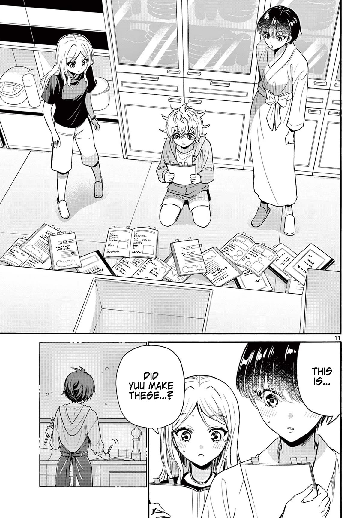 Mikadono Sanshimai wa Angai, Choroi chapter 79 page 11