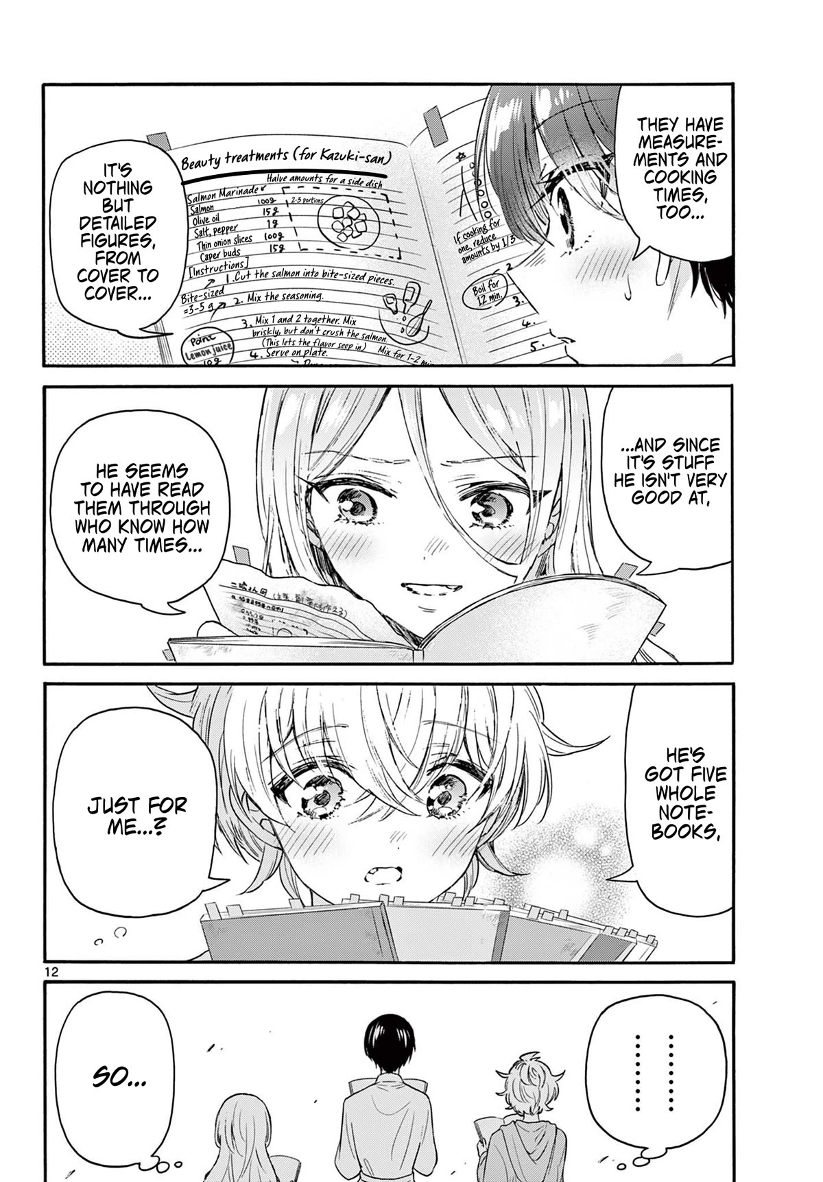 Mikadono Sanshimai wa Angai, Choroi chapter 79 page 12