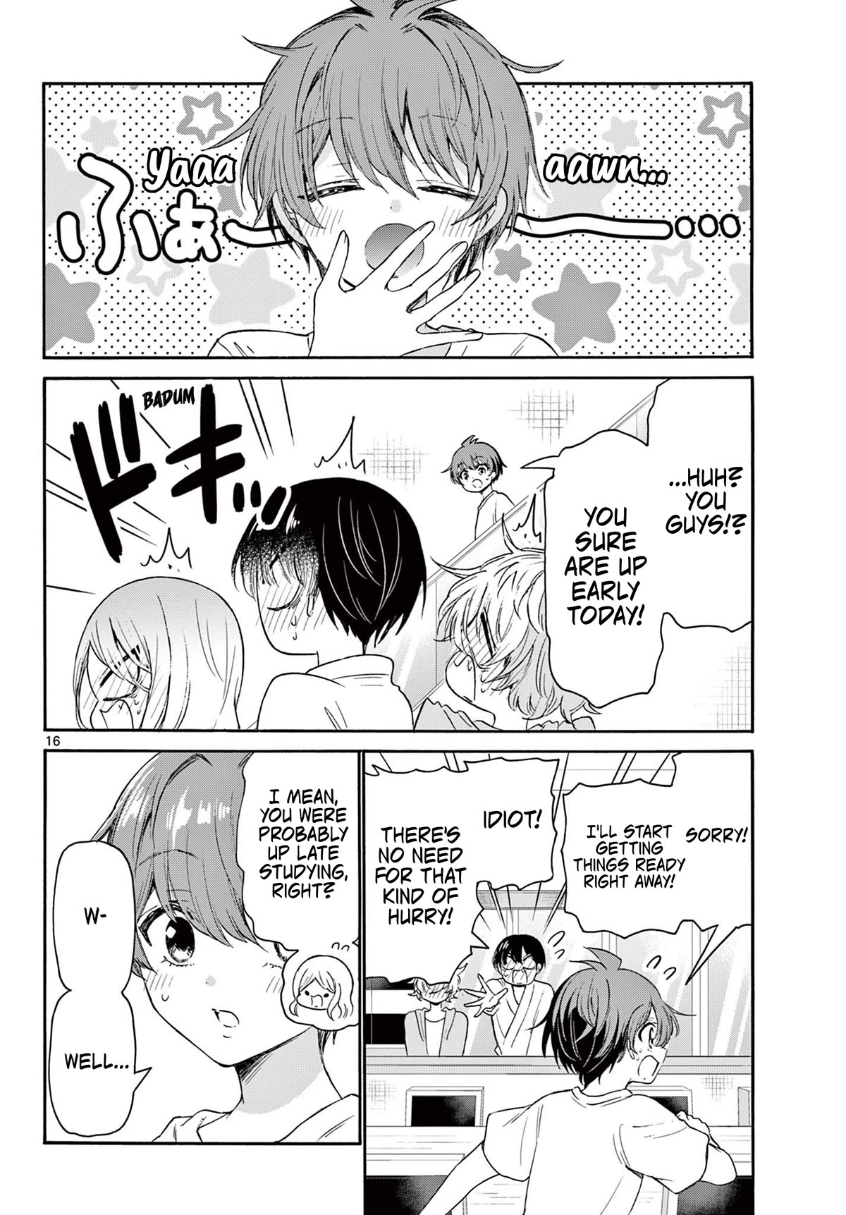 Mikadono Sanshimai wa Angai, Choroi chapter 79 page 16