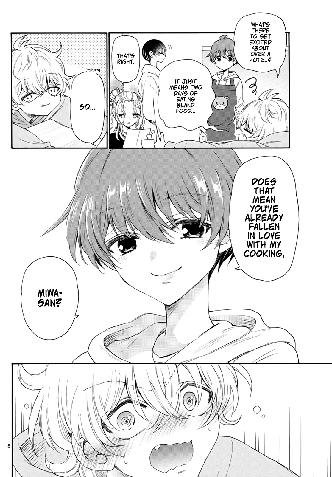 Mikadono Sanshimai wa Angai, Choroi chapter 8 page 8