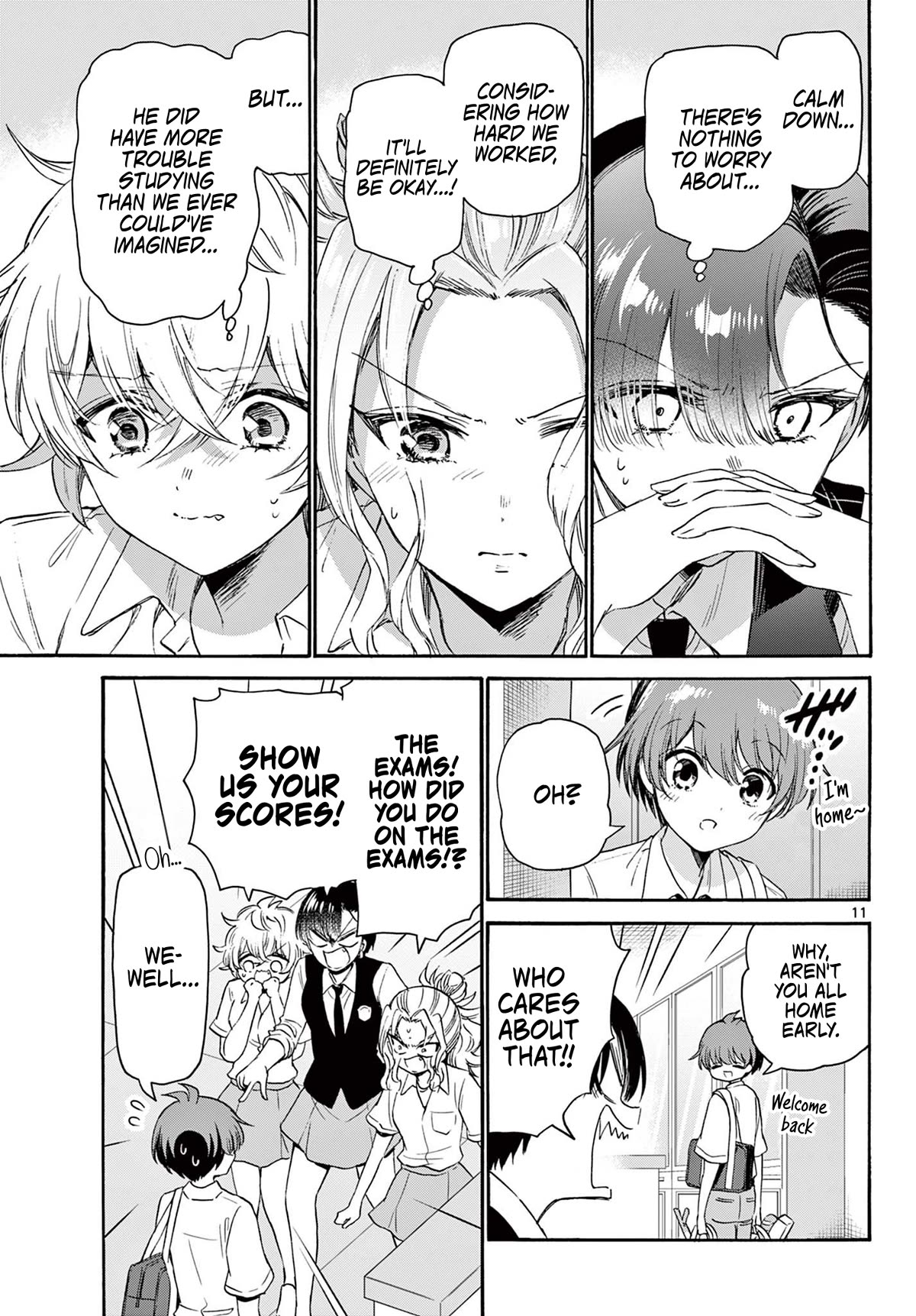 Mikadono Sanshimai wa Angai, Choroi chapter 80 page 11